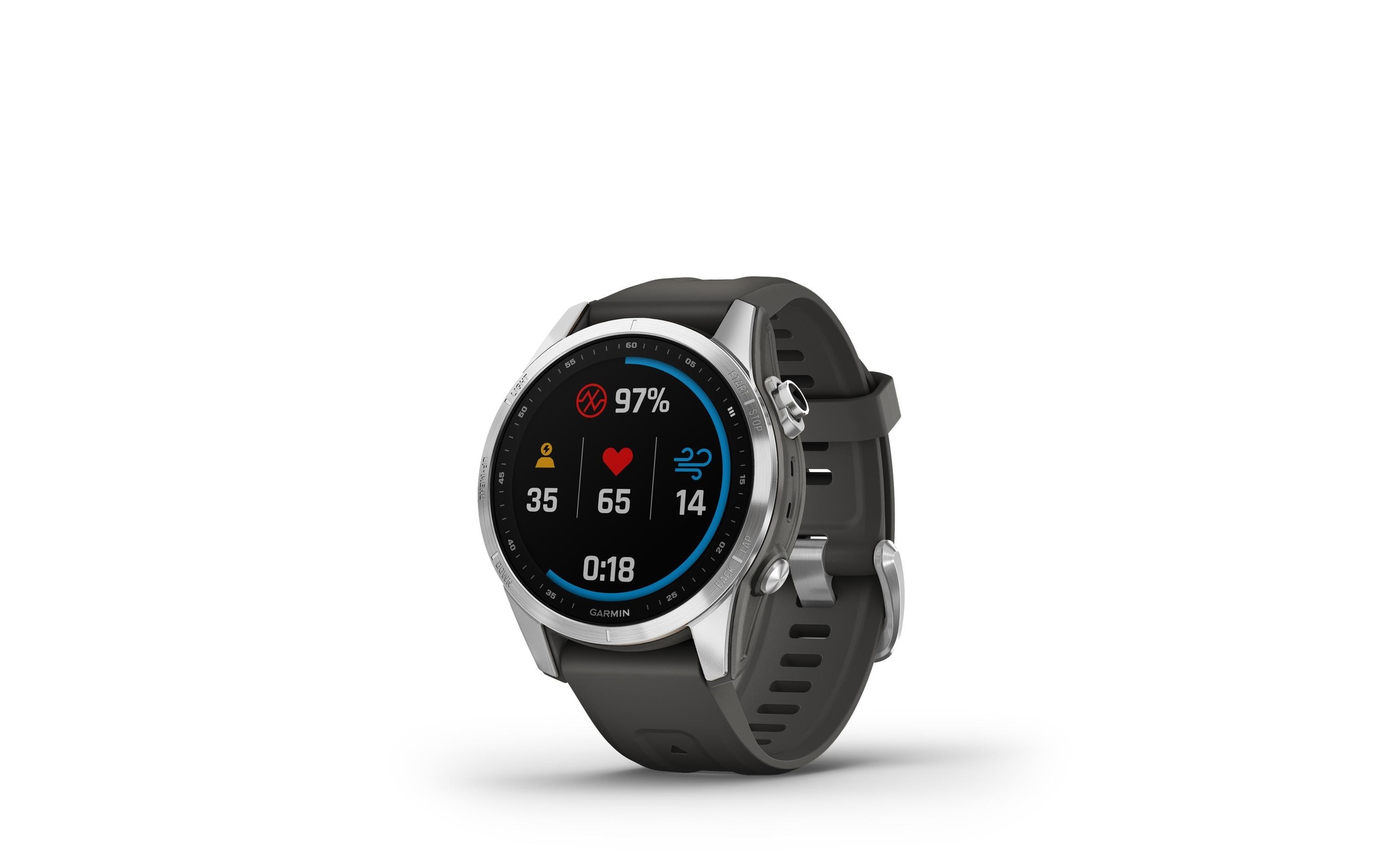 Garmin Smartwatch »GARMIN Sportuhr Fenix 7S«, (3,03 cm / 1,2 Zoll),)