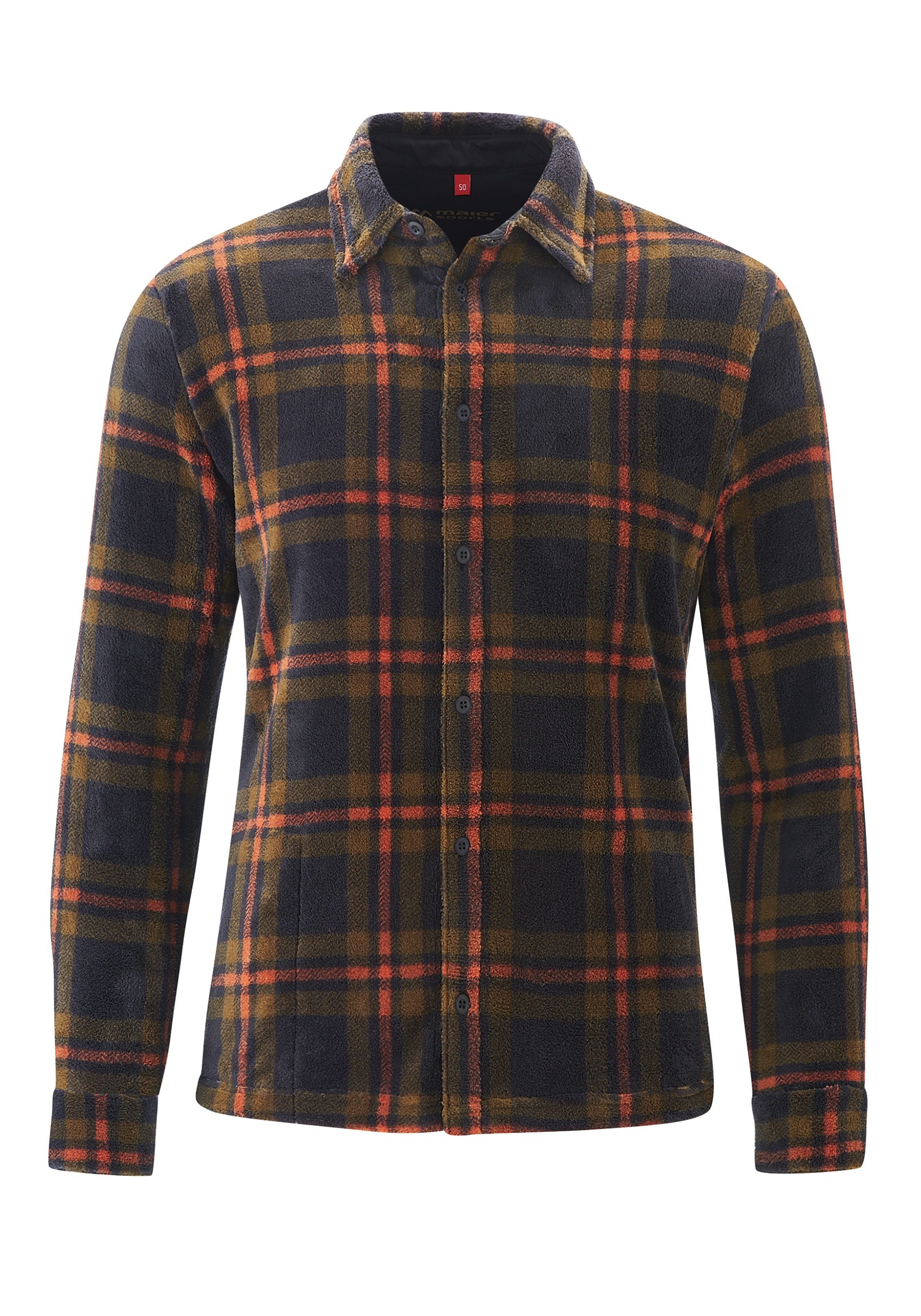 Image of Maier Sports Fleecehemd »Devon M«, Angenehm weiches Highloft-Fleecehemd im Karo-Look bei Ackermann Versand Schweiz