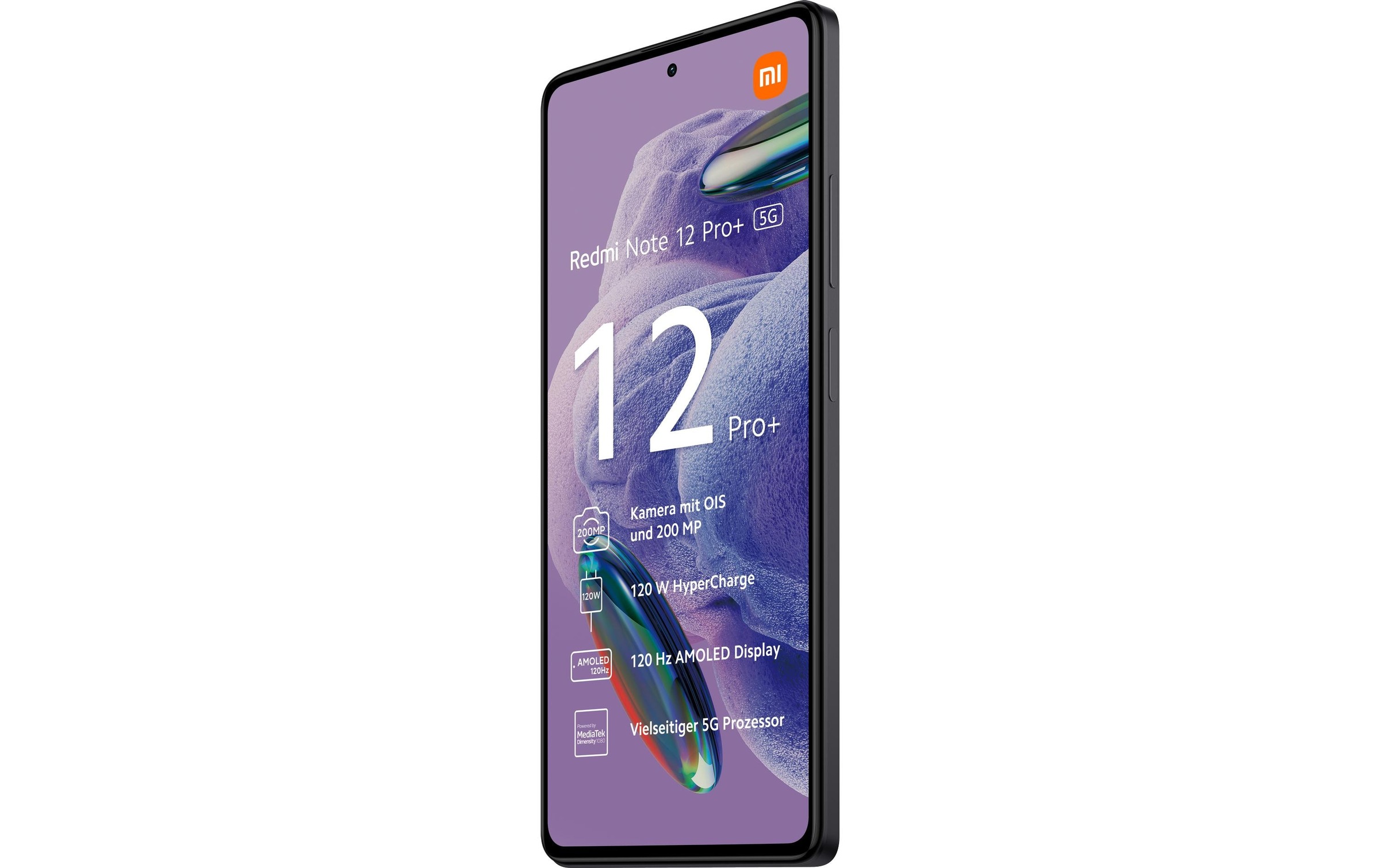 Xiaomi Smartphone »Xiaomi Redmi Note 12 PRO+ 5G 256GB black«, Schwarz