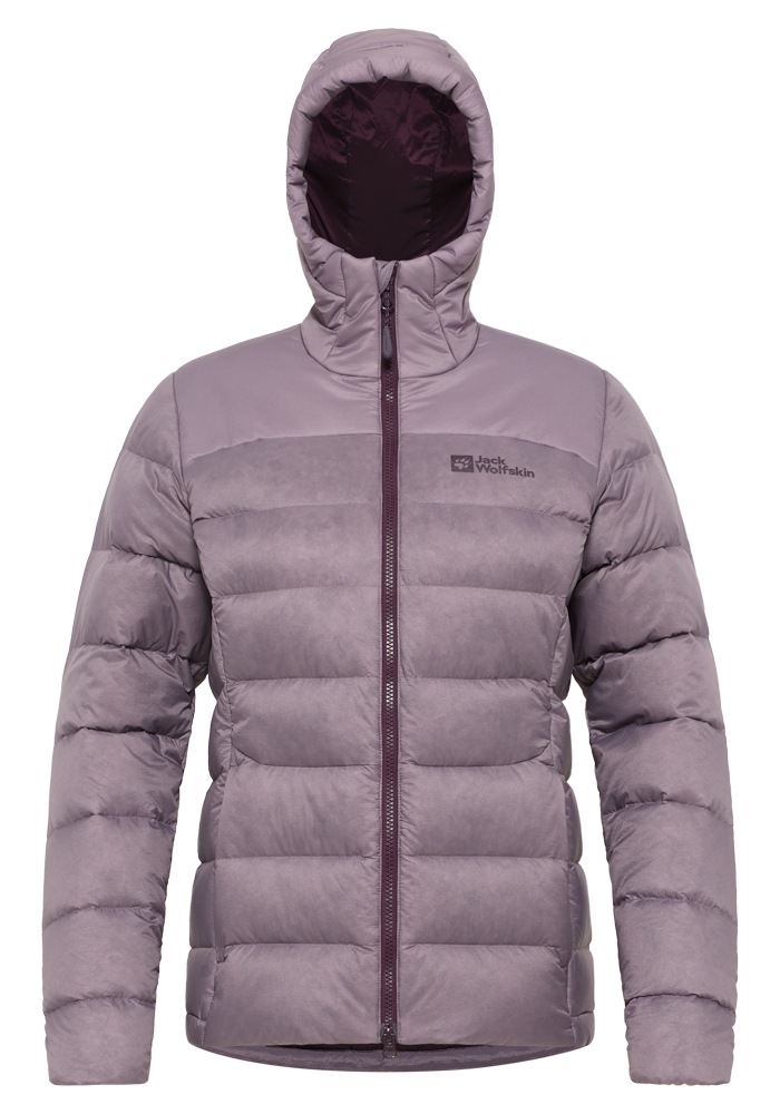 Jack Wolfskin Daunenjacke »NEBELHORN DOWN HOODY W«, mit Kapuze