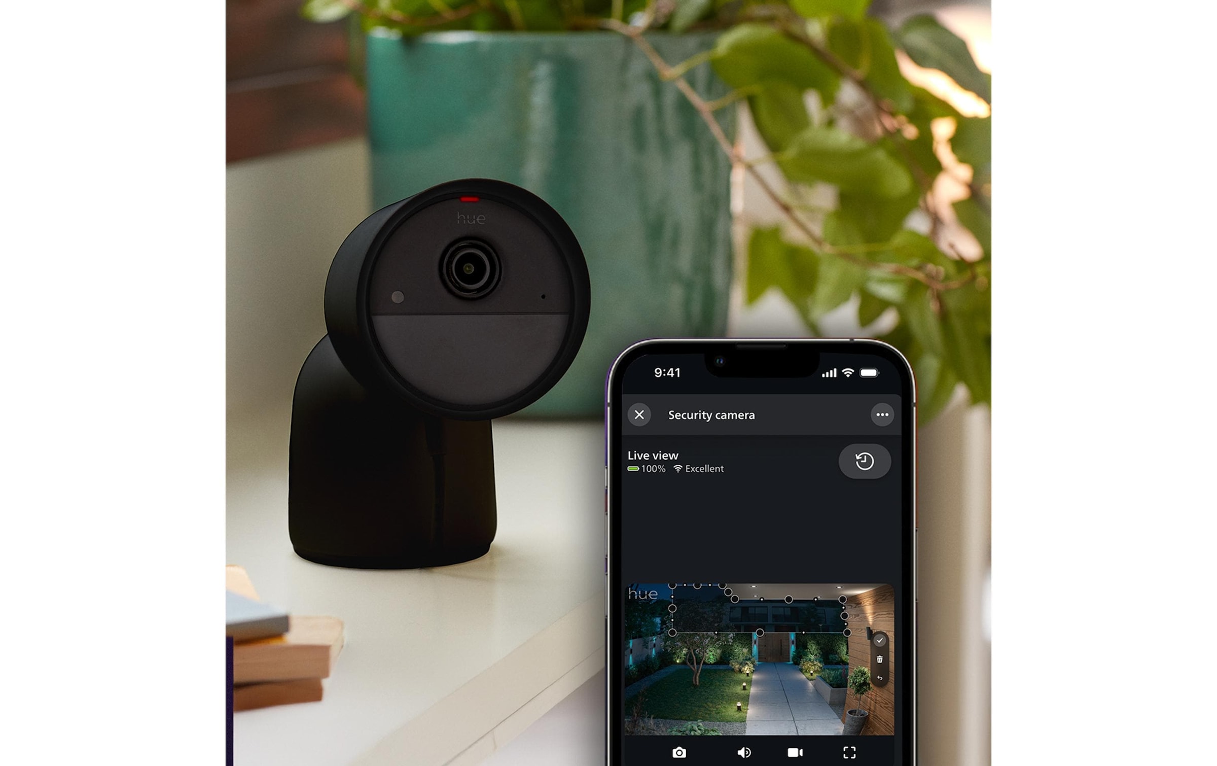   Caméra de surveillance »Secure Kamera 2K Desktop« Innenbereich