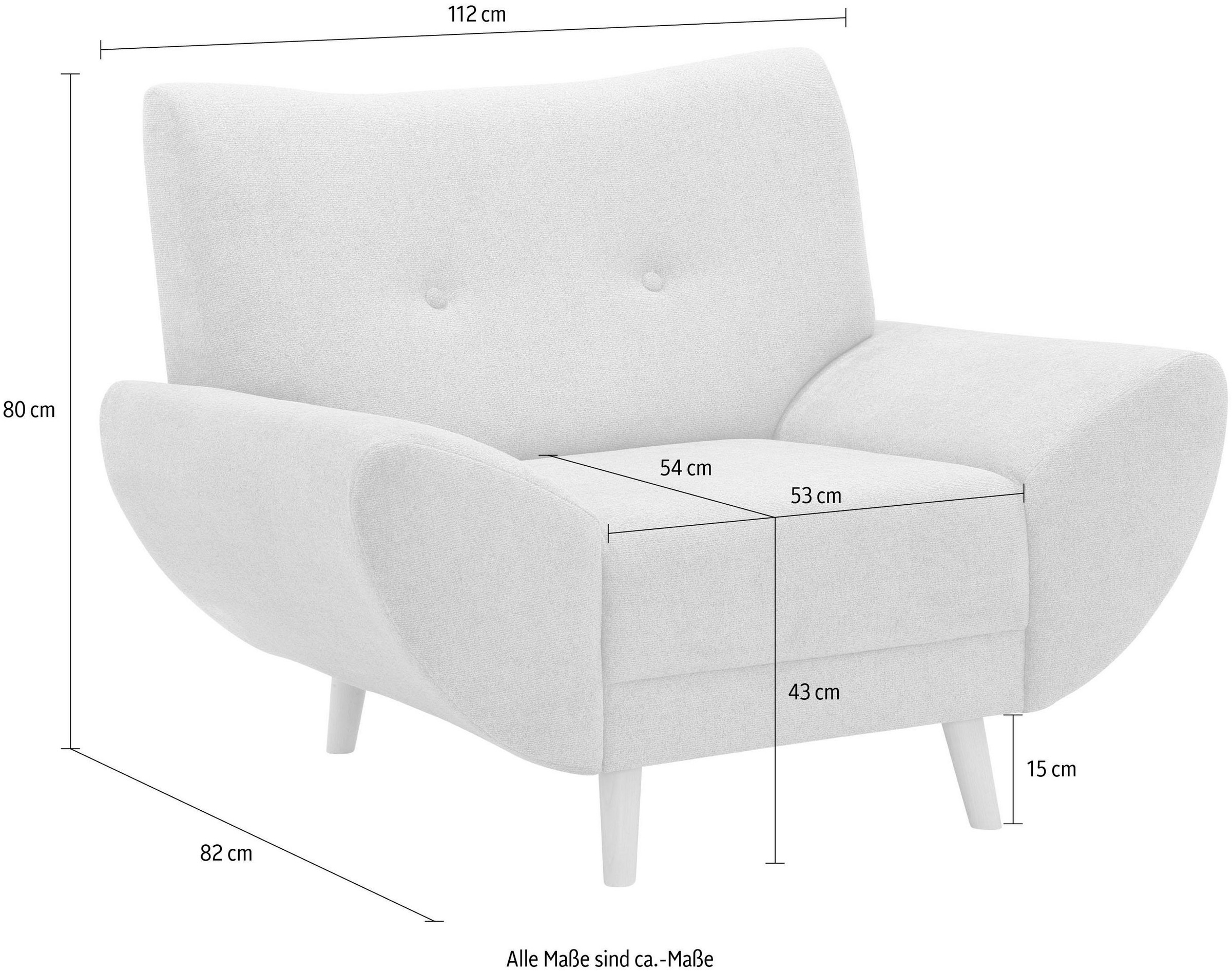 Home affaire Fauteuil »Basta«