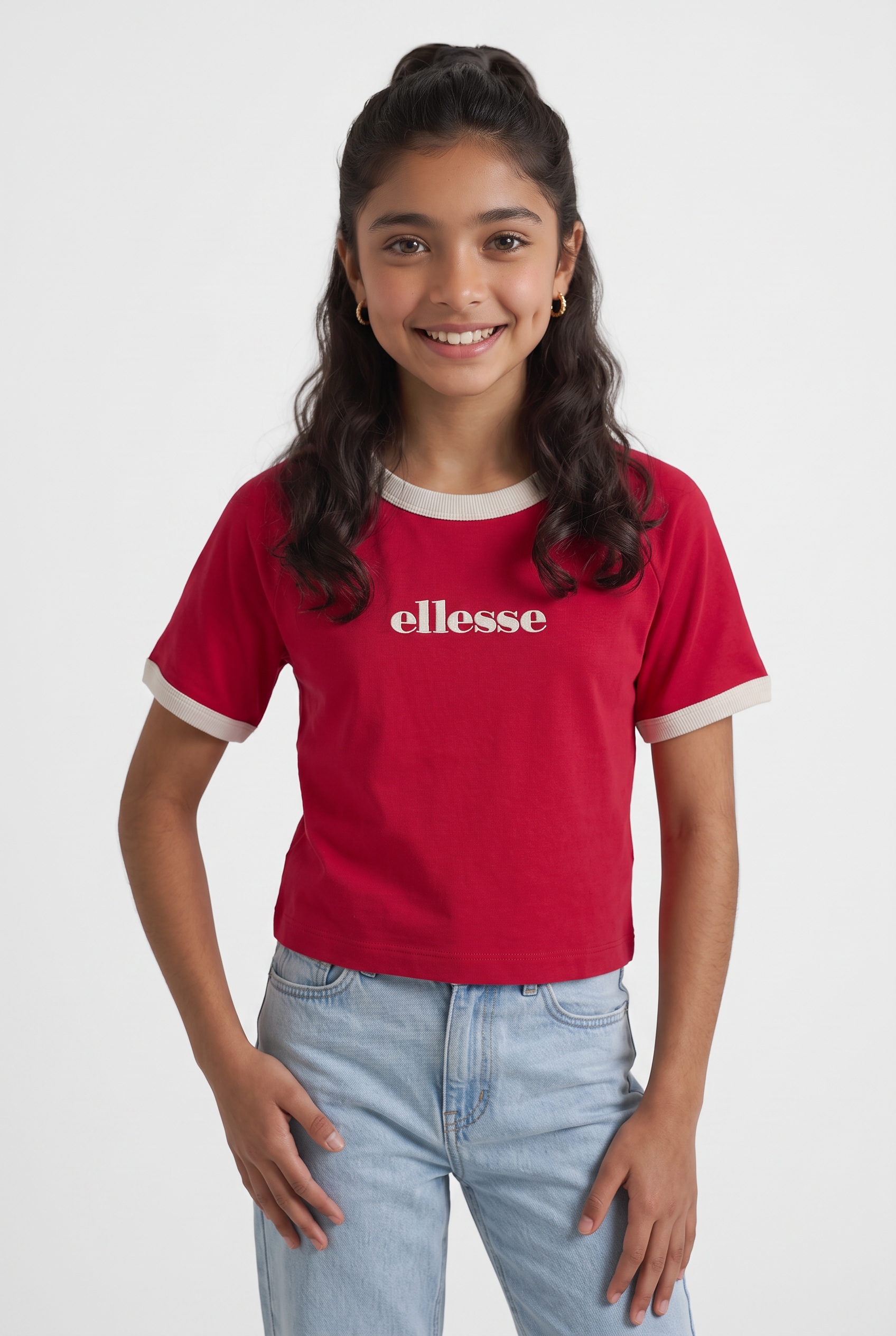 Image of Ellesse T-Shirt "CARPANO T SHIRT" Kurzarm-Design, mit Rundhalsausschnitt, aus Baumwolle und Elasthan