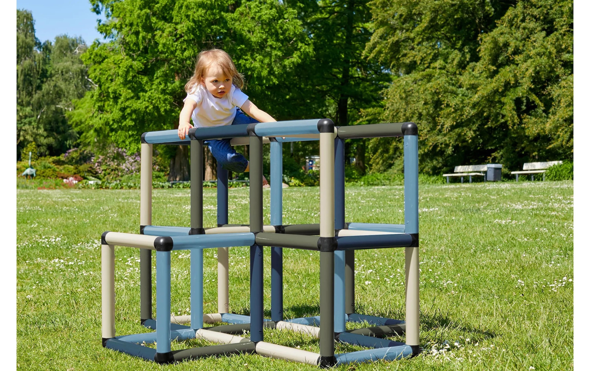 QUADRO Spielturm »Kletterpyramide HOME«