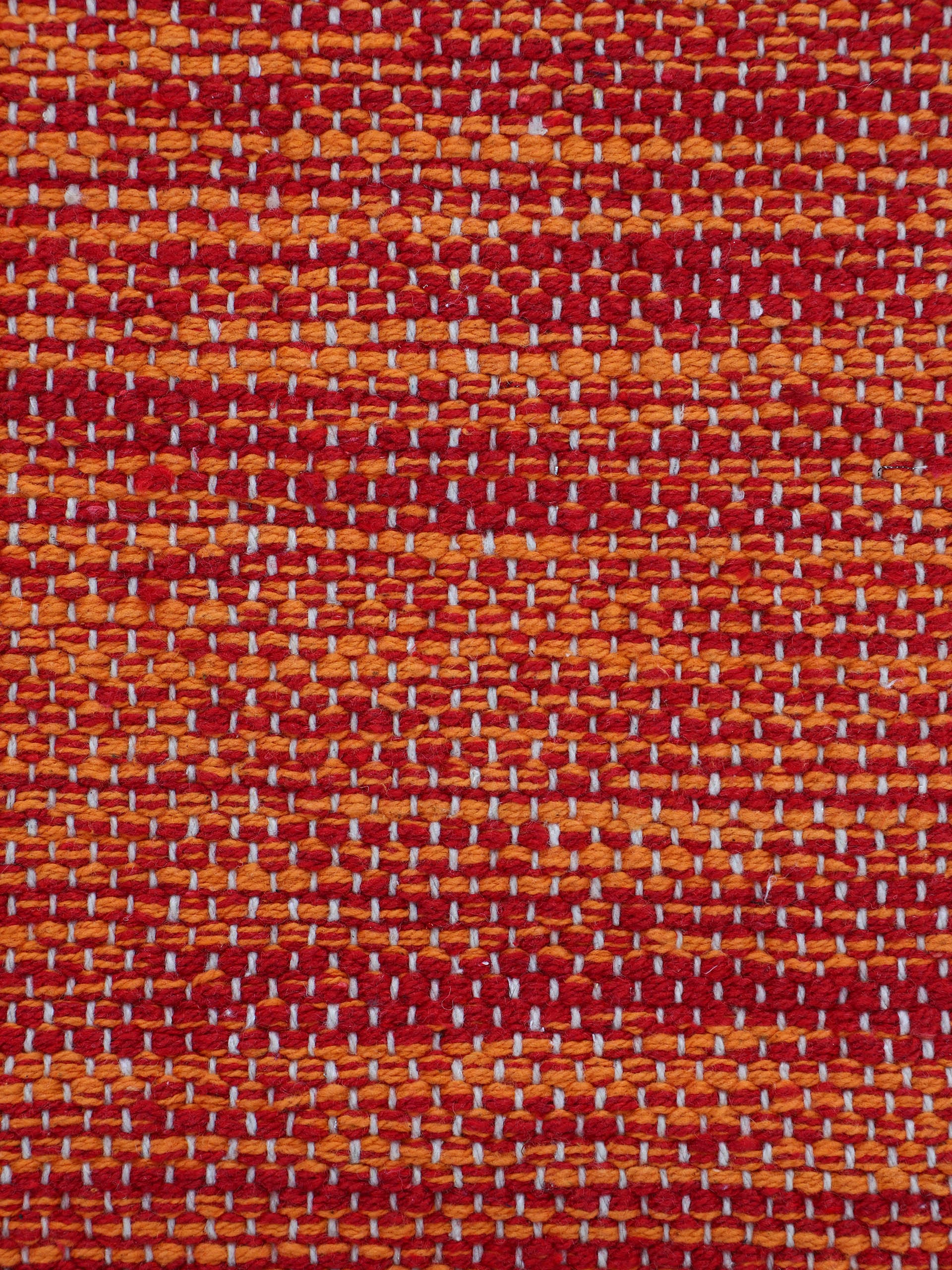 carpetfine Teppich »Kelim Azizi,  auch als Läufer erhältlich«, rechteckig, 5 mm Höhe, handgewebt, Baumwolle, Wendeteppich mit Fransen, Fleckerl, Wohnzimmer