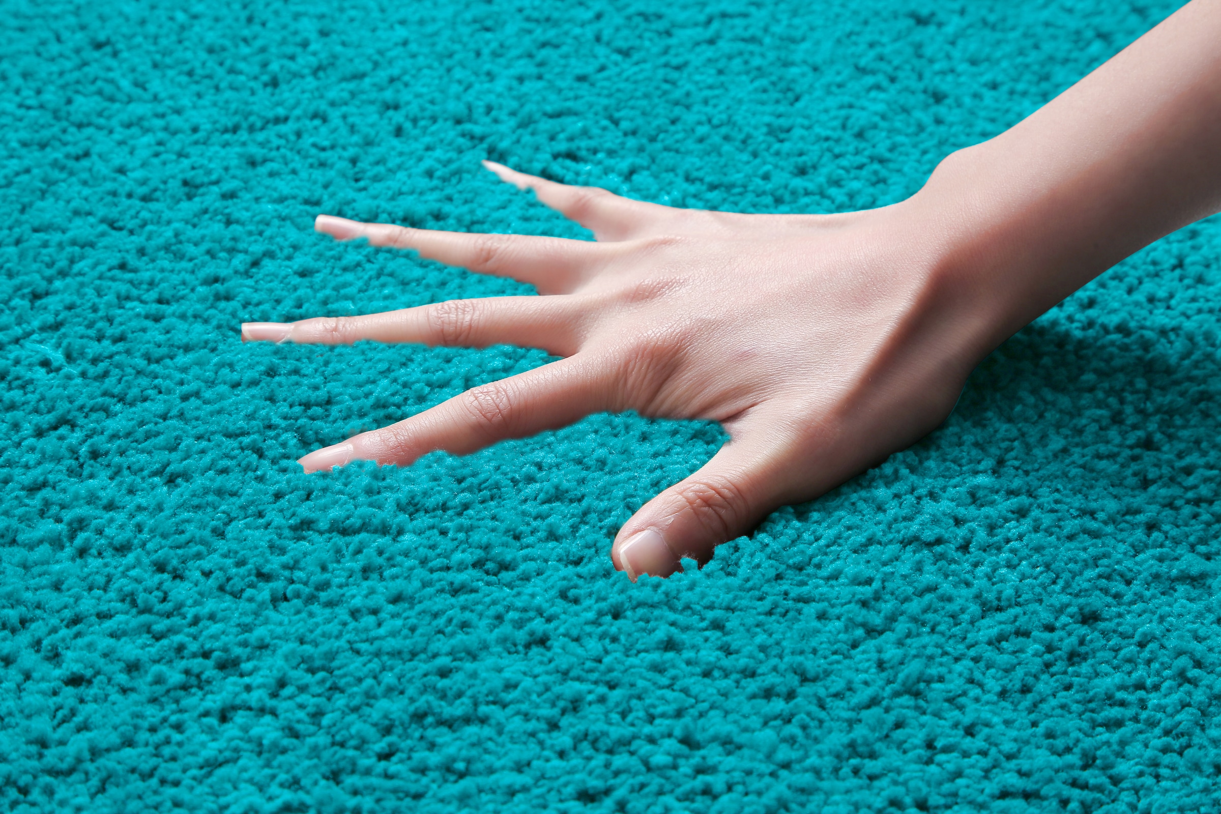 my home Badematte »Regona, Badteppich, Badvorleger, Badezimmer Teppich«, rutschhemmend beschichtet, fussbodenheizungsgeeignet-schnell trocknend-strapazierfähig, Uni Farben, besonders weich, als rechteckig und halbrund erhältlich