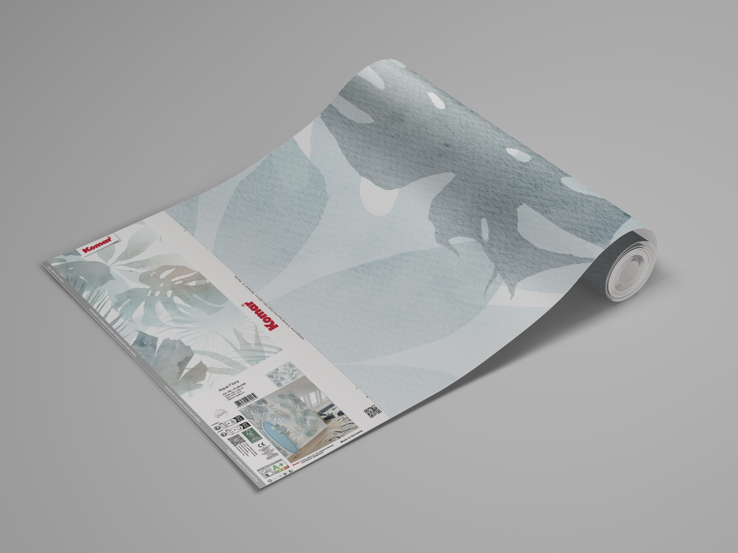 Komar Fototapete »Komar Vlies Fototapete - Frootloops Jungle - Grösse 300 x 250 cm« bedruckt glatt