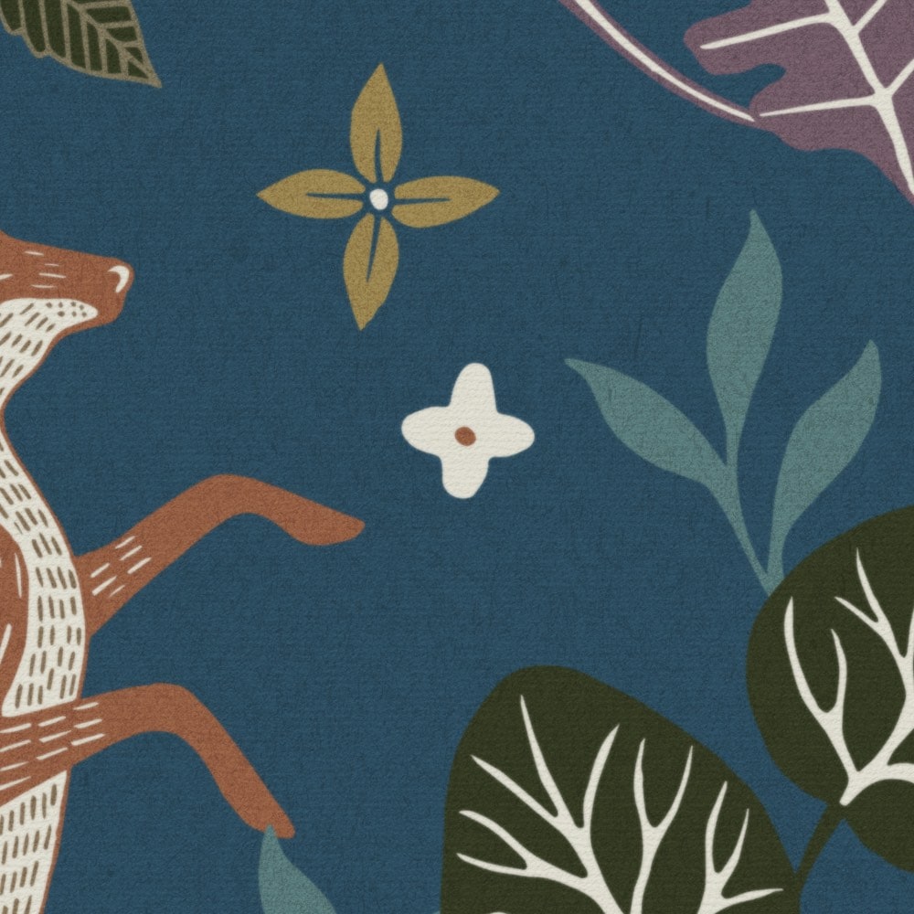 Komar Fototapete »Vlies Fototapete - Wood Night - Grösse 350 x 250 cm« Motiv | bedruckt glatt