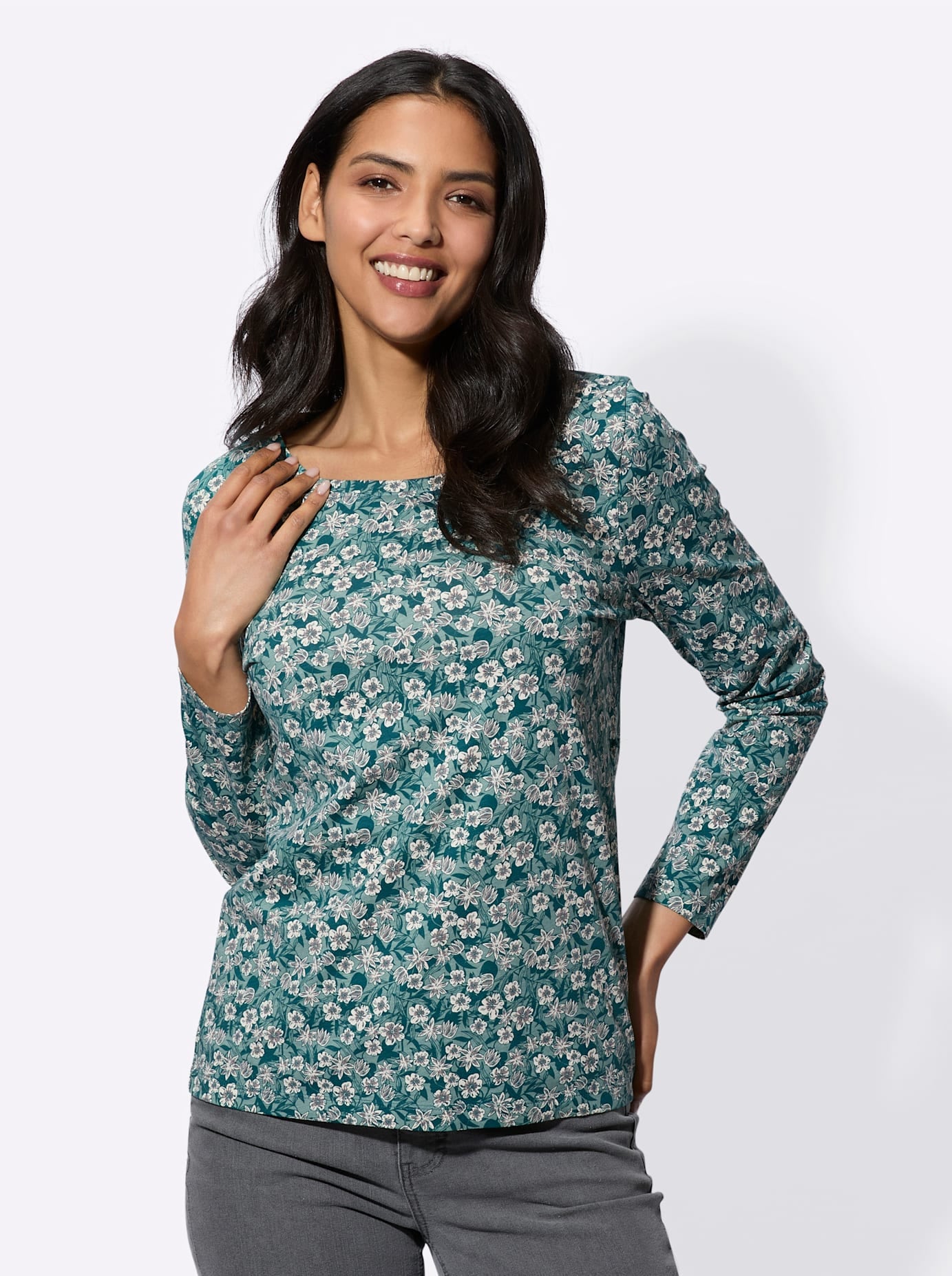 Classic Basics Langarmshirt »Langarm-Shirt«, (1 tlg.)