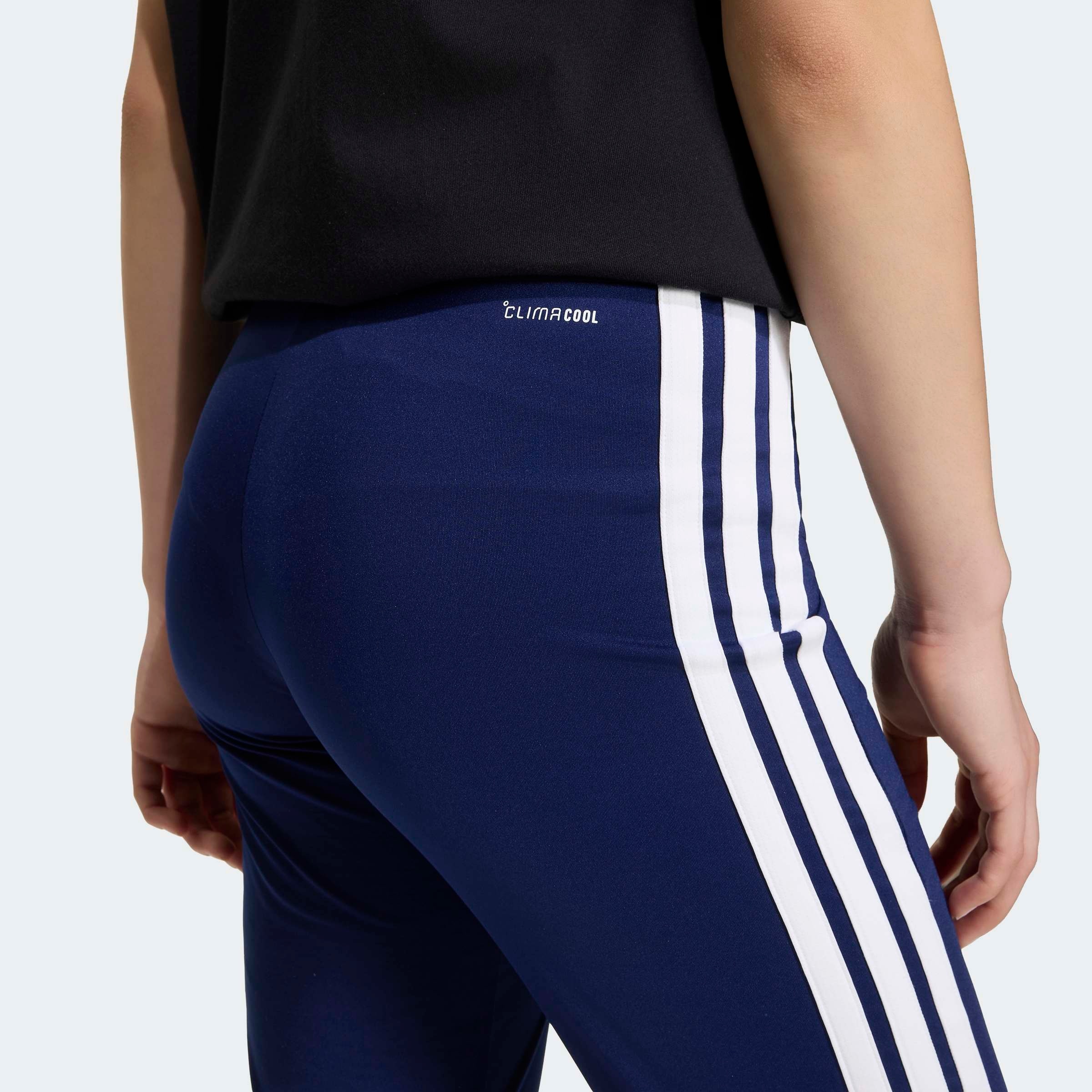 adidas Sportswear Caleçon d'entraînement »TRAIN ESSENTIALS 3-STREIFEN FLARED LEGGINGS«  pour enfants, avec technologie climacool®