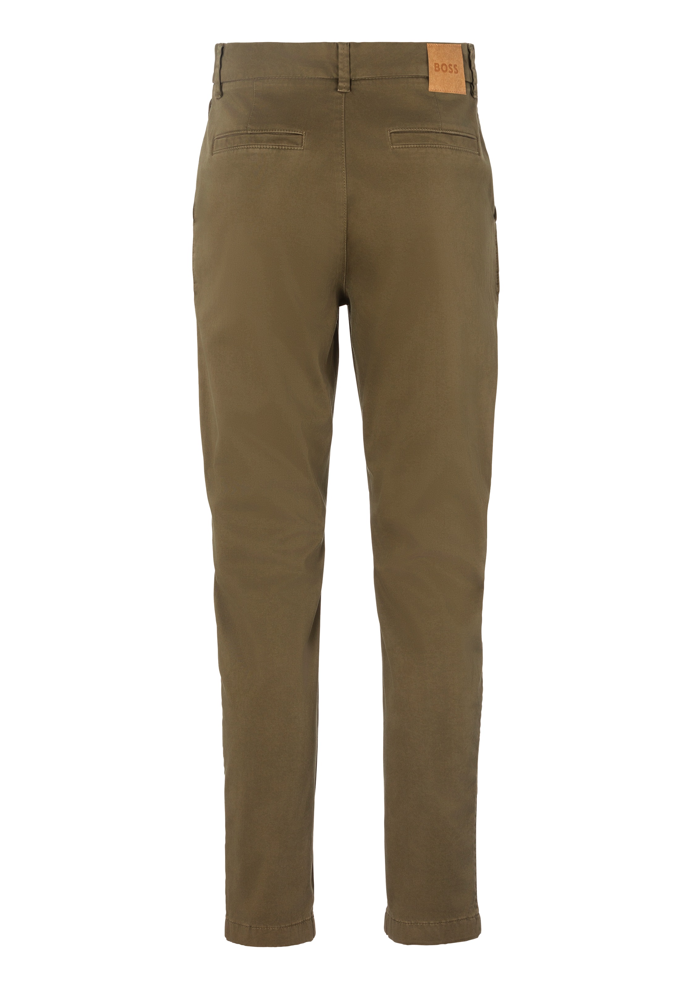 BOSS ORANGE Pantalon tissé »C_Tachini2-D«  mit Leder-Brandlabel am hinteren Bundabschluss