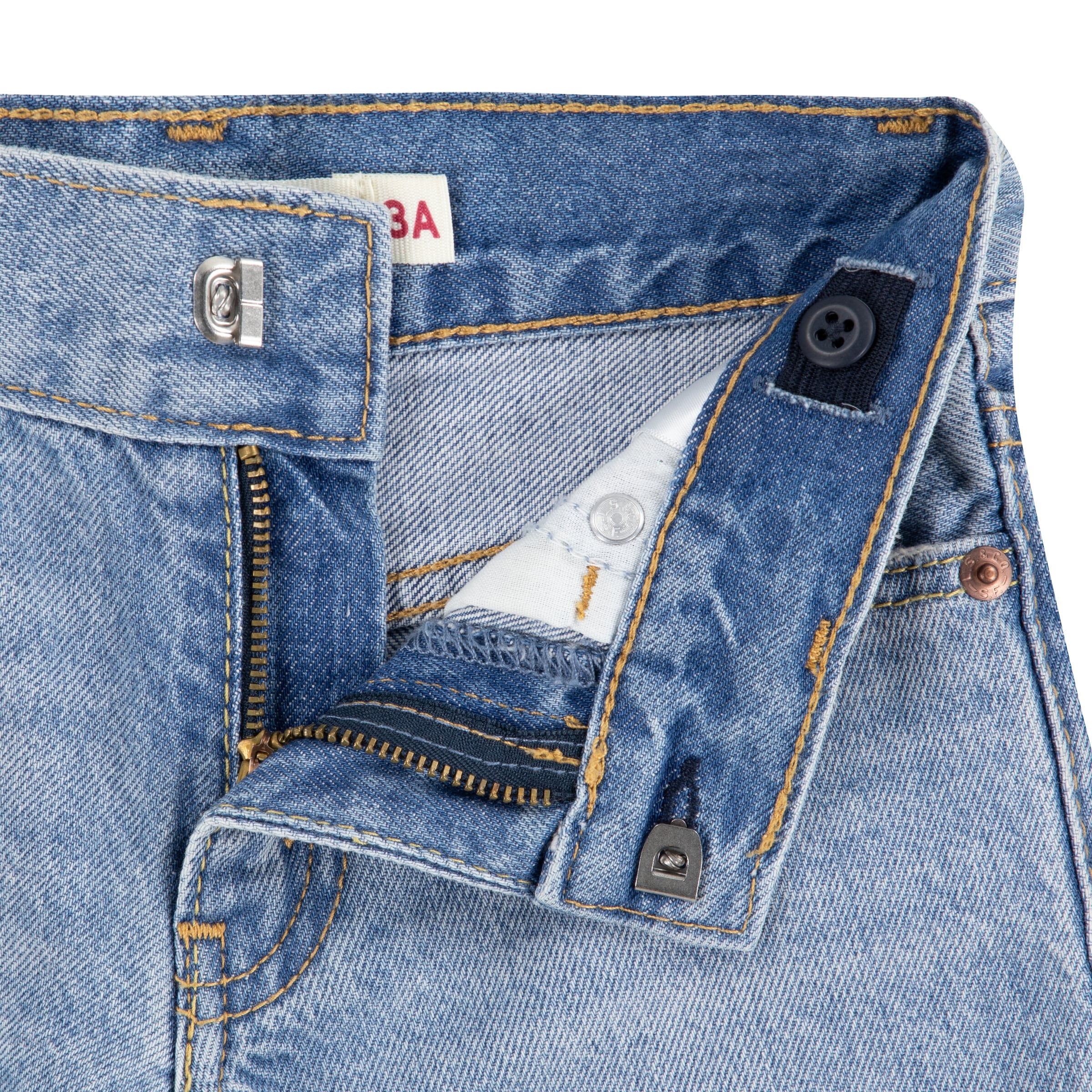 Levi's® Kids Short en jean aus robustem Baumwolldenim