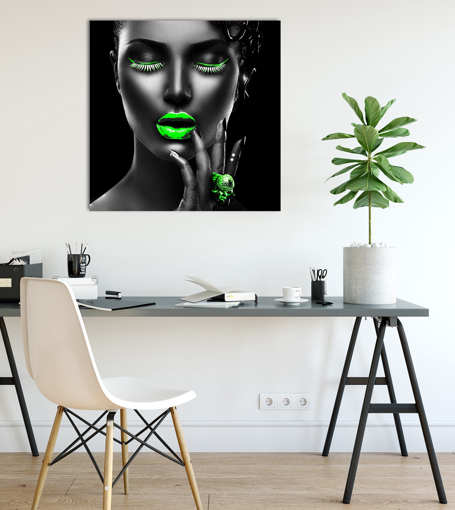 Leonique Acrylglasbild »Gesicht« kaufen