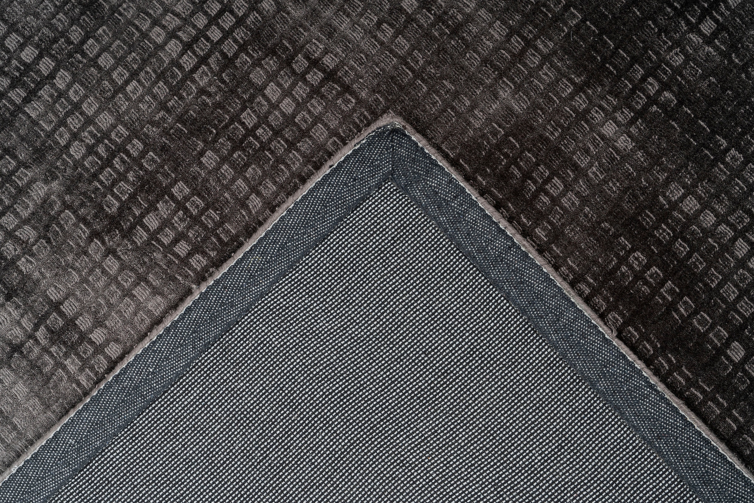 Padiro Teppich »Bridget 125« rechteckig 10 mm Höhe Kurzflor, Hoch-Tief-Struktur mit Vintage Look