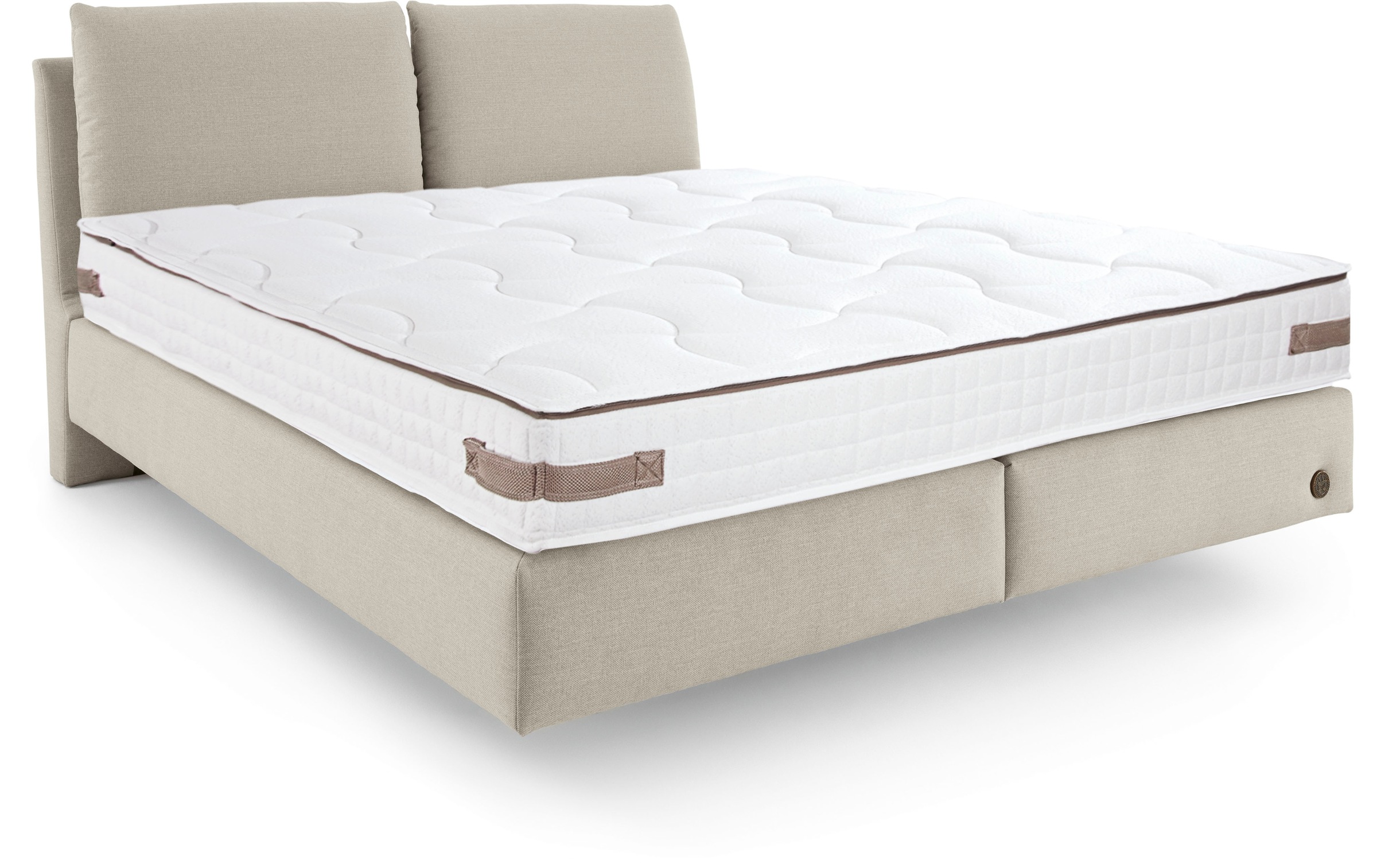 Image of Birkenstock Taschenfederkernmatratze »Tofino 1000«, 23 cm cm hoch, (1 St.), hochelastische Körperkonturenanpassung durch 7-Zonen-Tonnentaschenfederkern, BIRKENSTOCK Auflage aus Naturlatex und Korkgranulat für ausgewogenen Liegekomfort bei Ackermann Versan