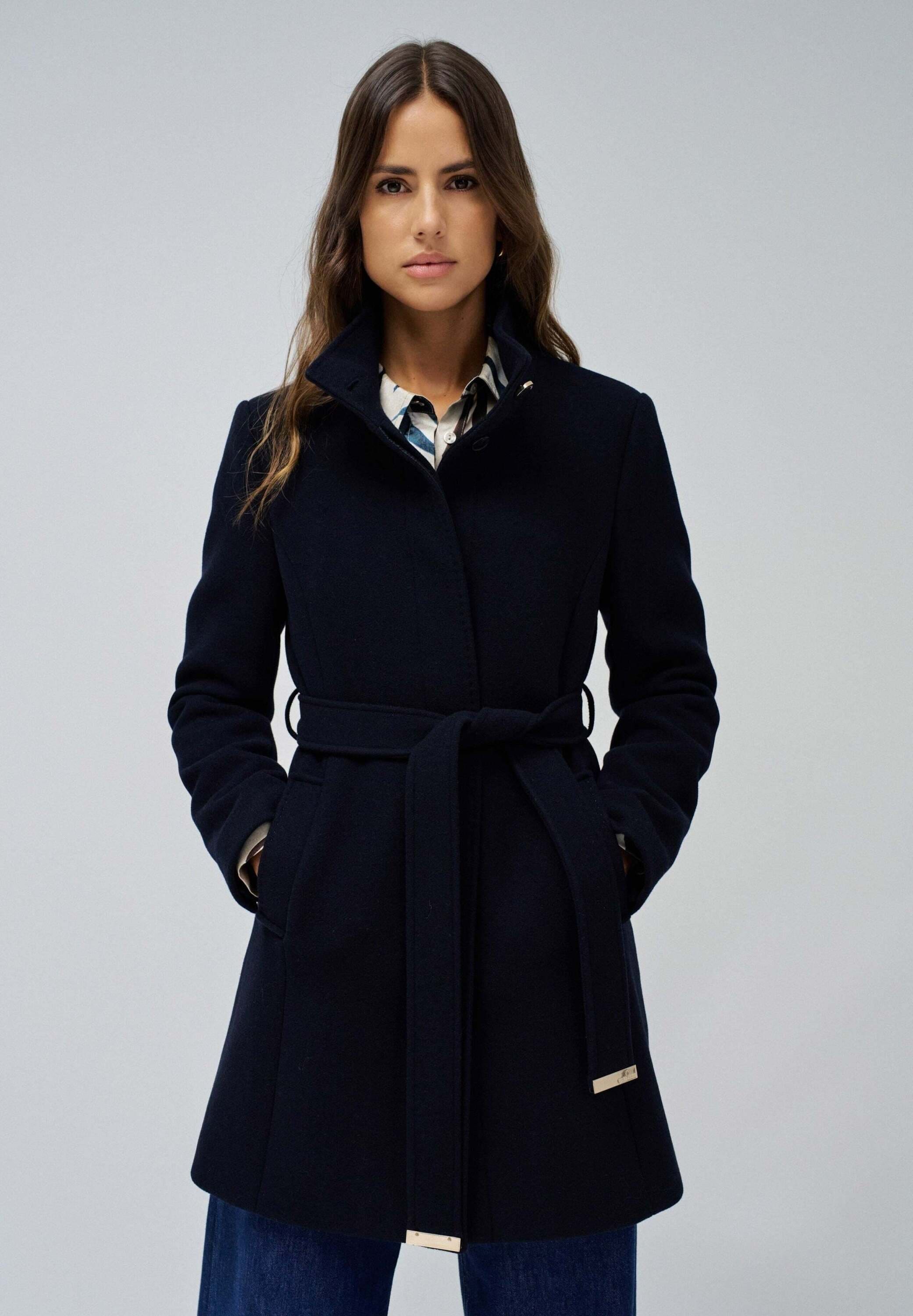 Salsa Wolljacke »Salsa Jeans Jacken Basic Wool Coat«