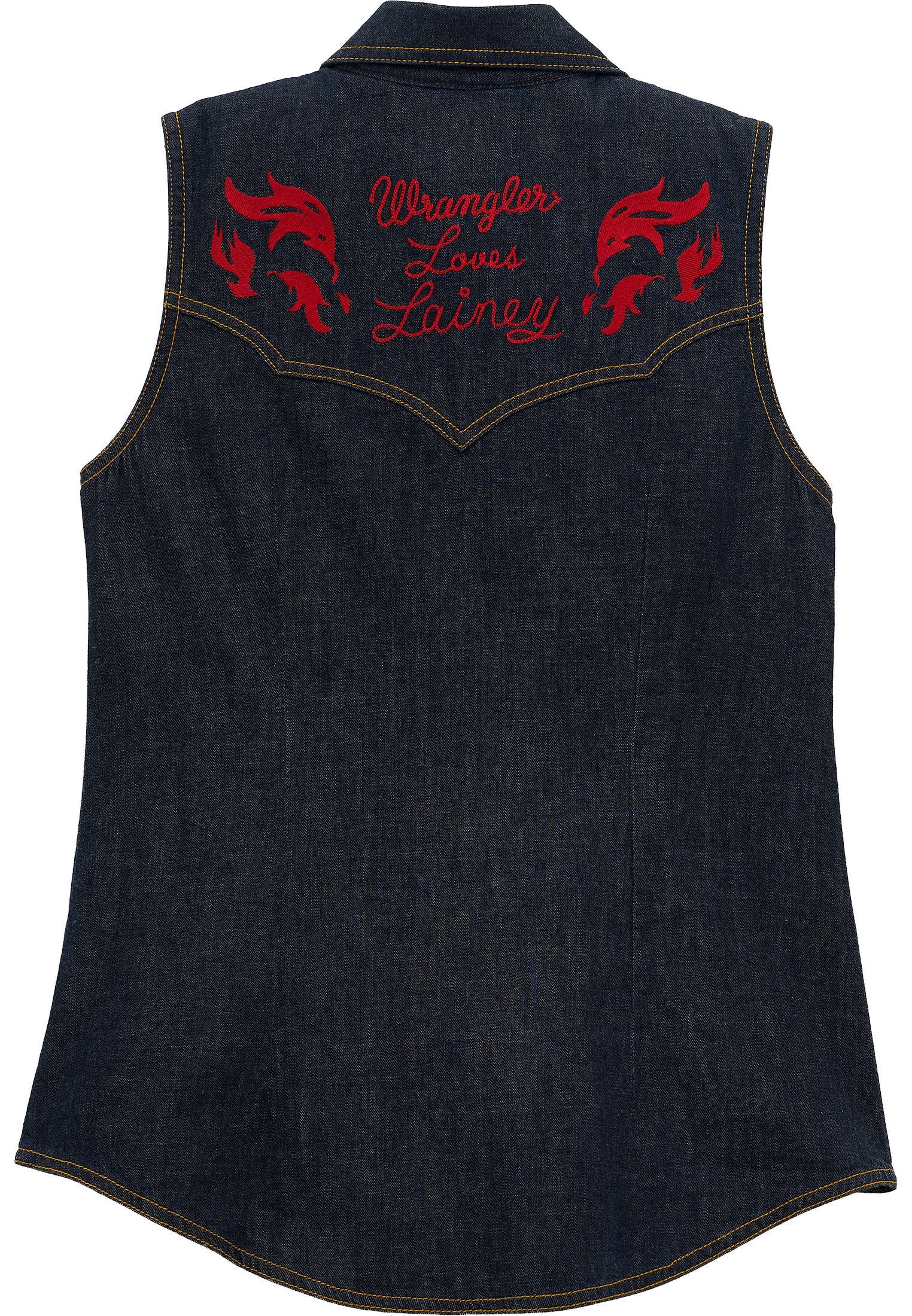 Wrangler Jeansbluse »WRANGLER Jeanshemd Sleeveless«
