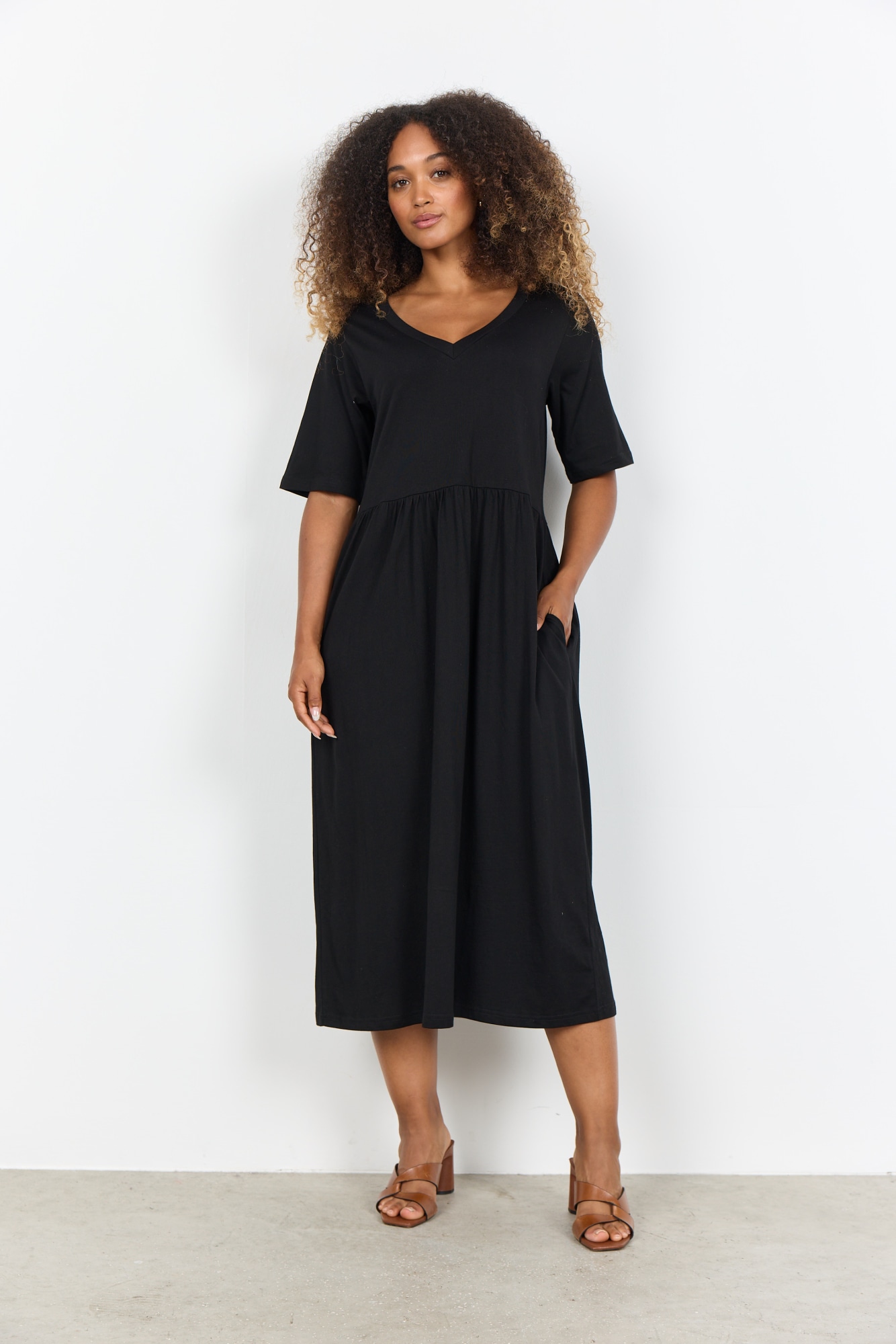 Image of soyaconcept Jerseykleid "SC-DERBY 164" Baumwolle