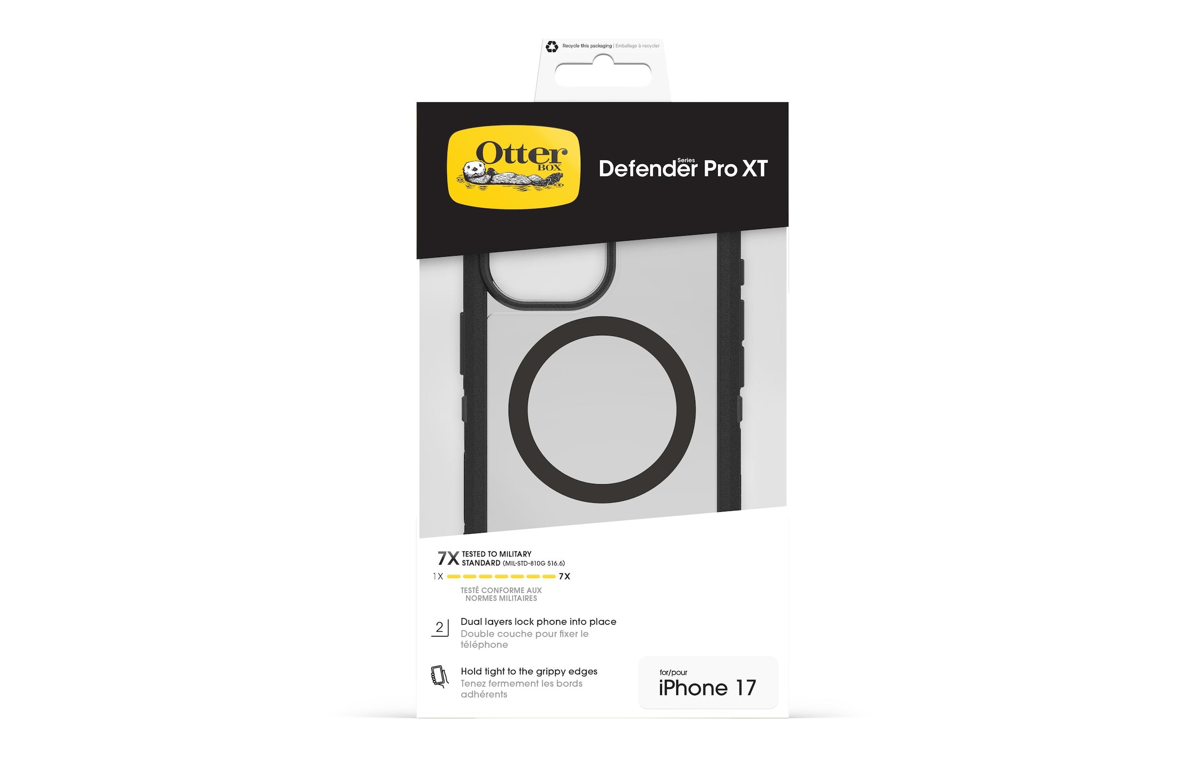 Otterbox Étui pour smartphone »Defender Series Pro XT für Apple iPhone 17« Backcover, Schutzhülle, Handyschutzhülle, Case, Schutzcase, stossfest