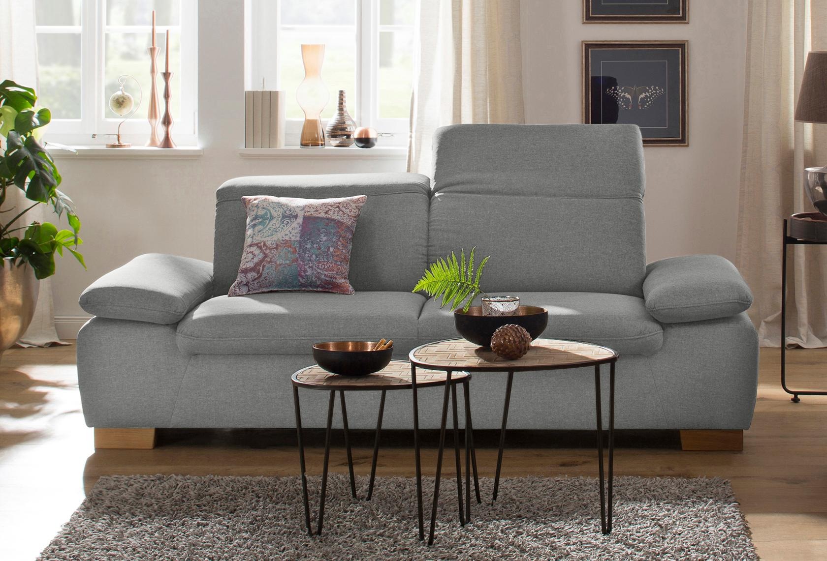 Image of Home affaire 2-Sitzer »Maven«, mit Kopfteil- und Armlehn-Verstellung, Federkern bei Ackermann Versand Schweiz