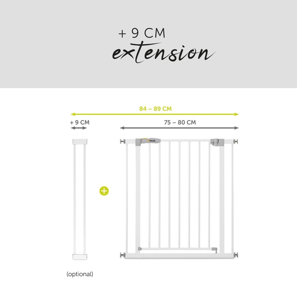 Hauck Türschutzgitter »Stop N Safe 2, weiss«