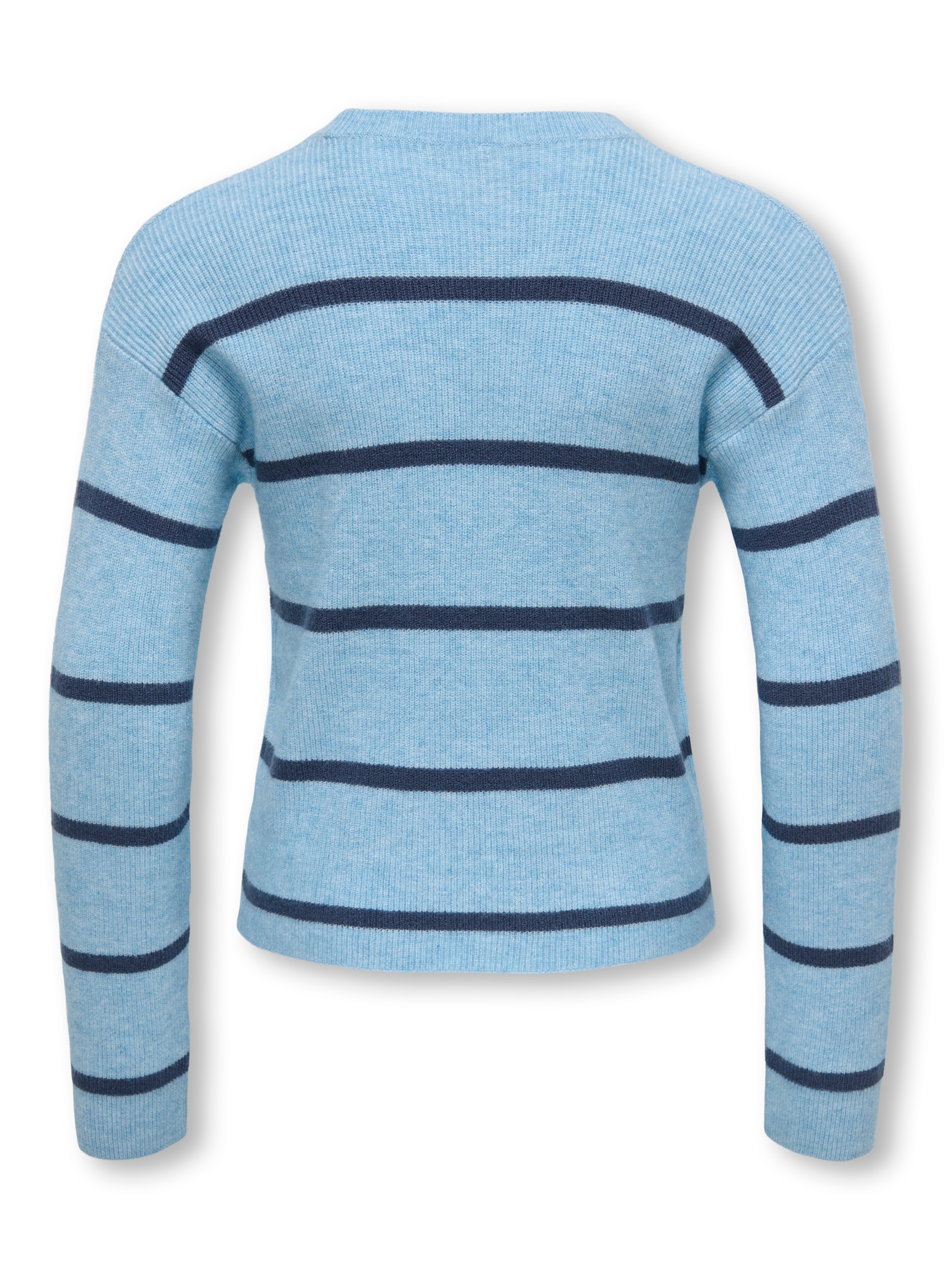 KIDS ONLY Pull en tricot »KOGFRANCA SHORT L/S STRIPE KNT NOOS« mélange viscose, coupe ample