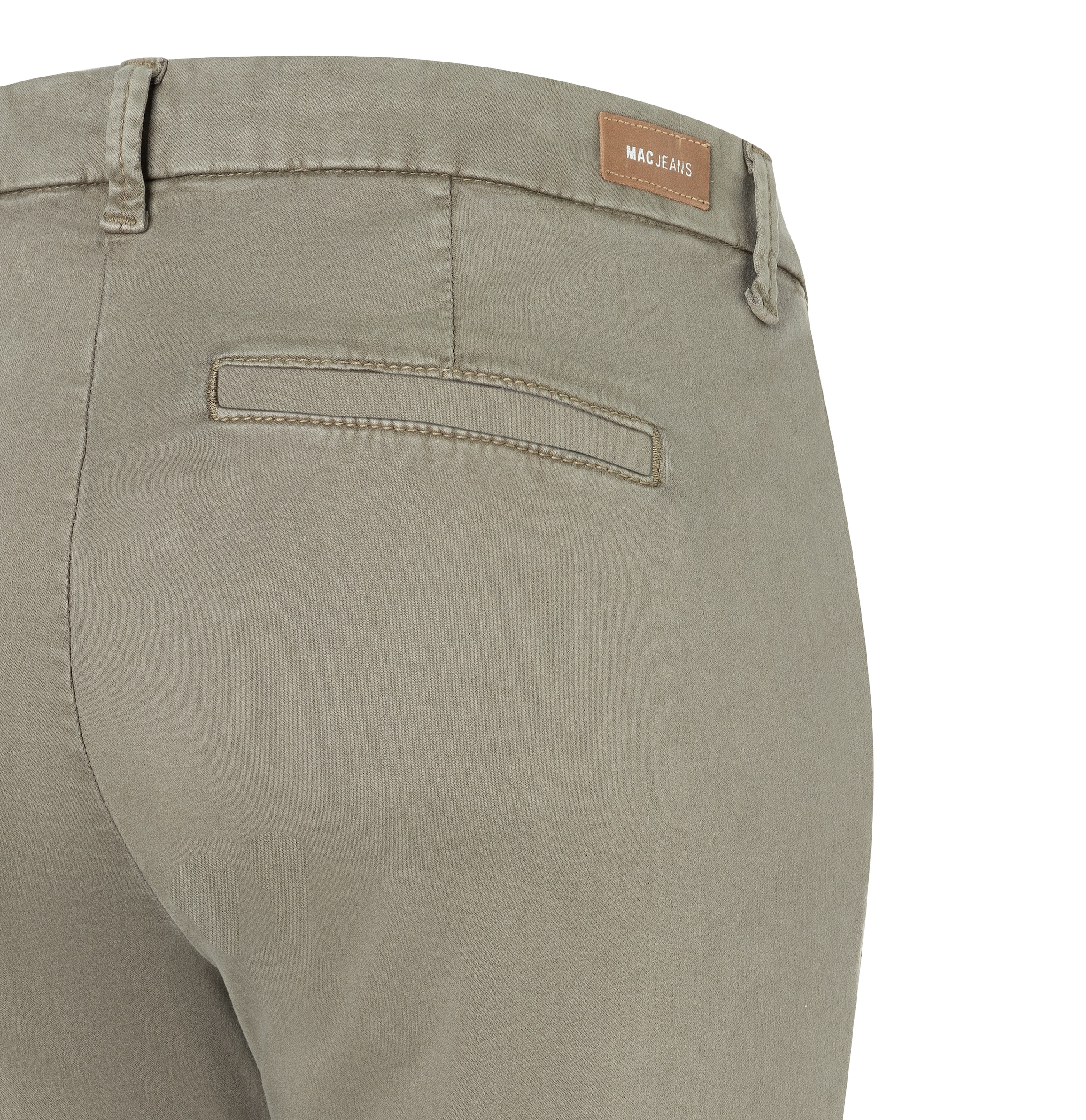 MAC Chinohose »CHINO turn up«  mit dezentem Glanz, elegant und sportiv zugleich