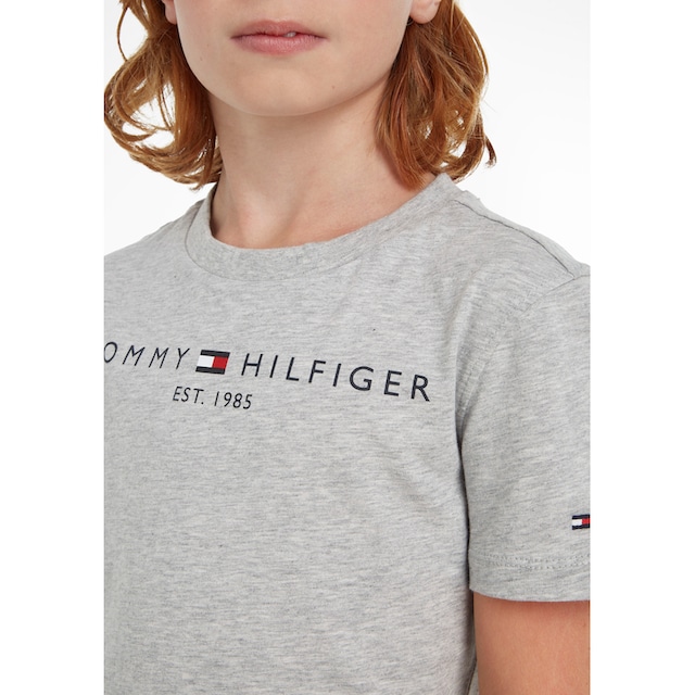 ✌ Tommy Hilfiger T-Shirt »ESSENTIAL TEE«, für Jungen und Mädchen Acheter en  ligne | T-Shirts