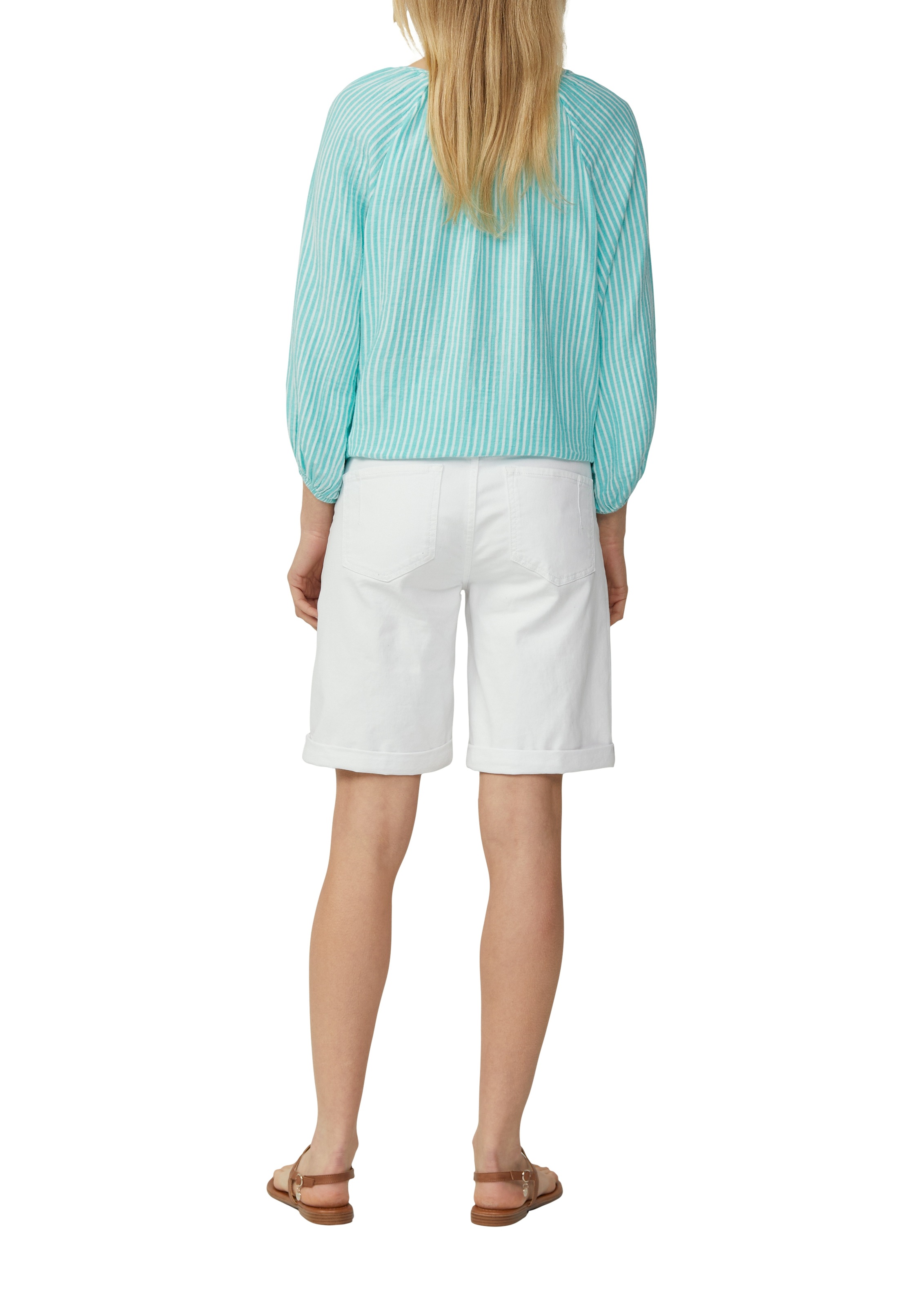 s.Oliver Klassische Bluse, mit Raglan Ärmeln