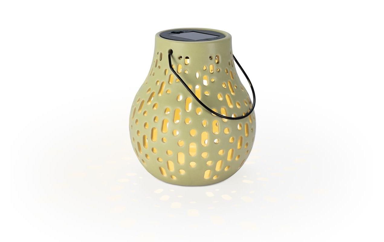 STT LED Solarleuchte »Solar Ceramic Lamp« Warmweiss