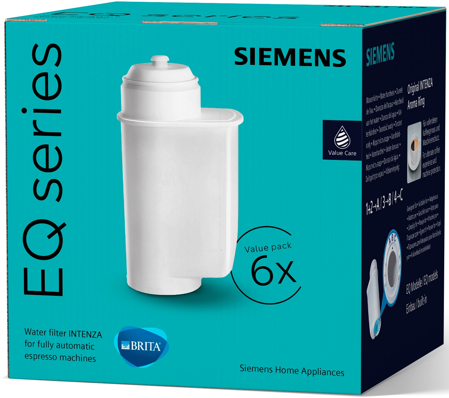 SIEMENS Wasserfilter »BRITA INTENZA TZ70063A«, (Packung)