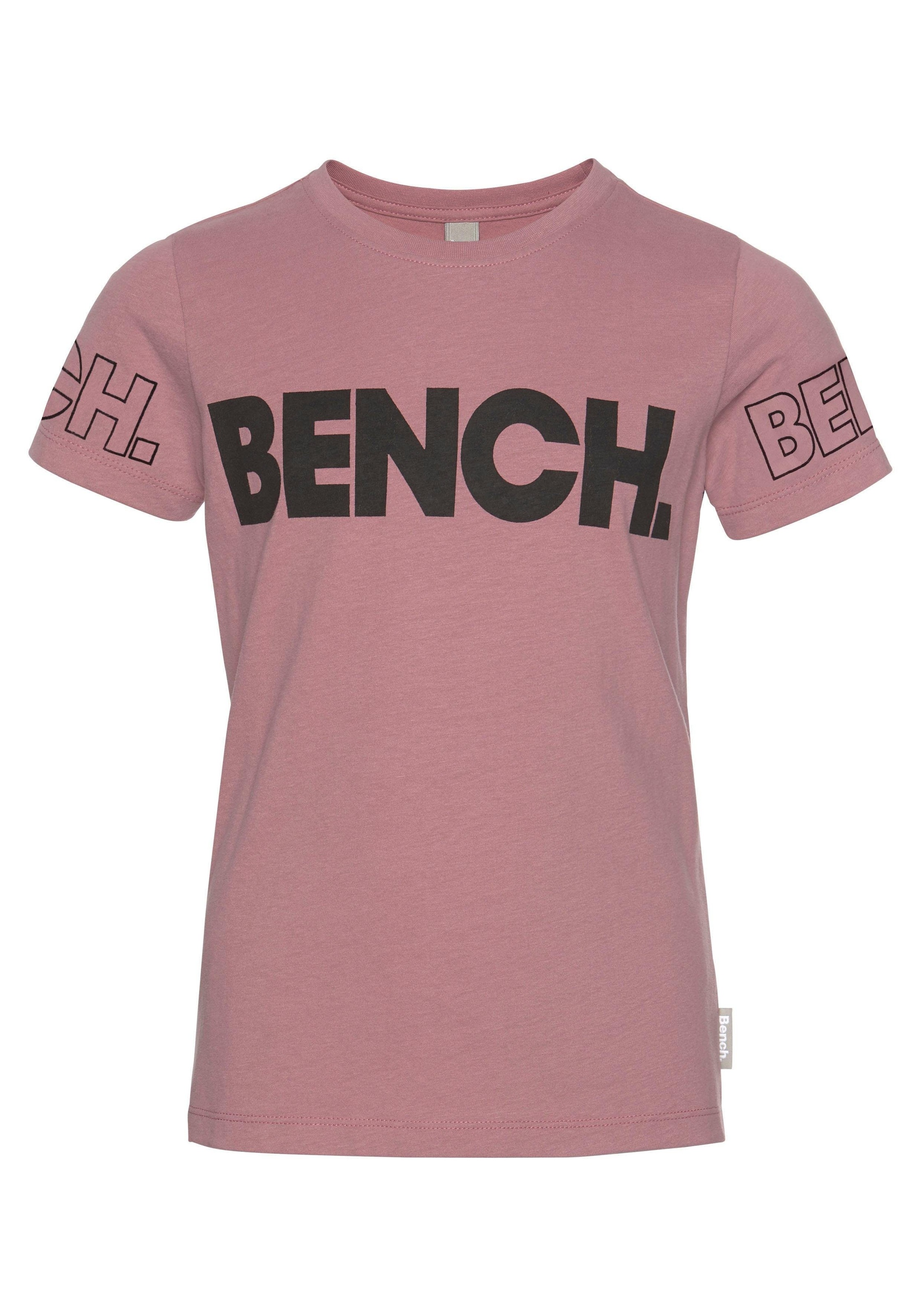 versandkostenfrei Modische kaufen mit Bench-Logo-Drucken T-Shirt, Bench.