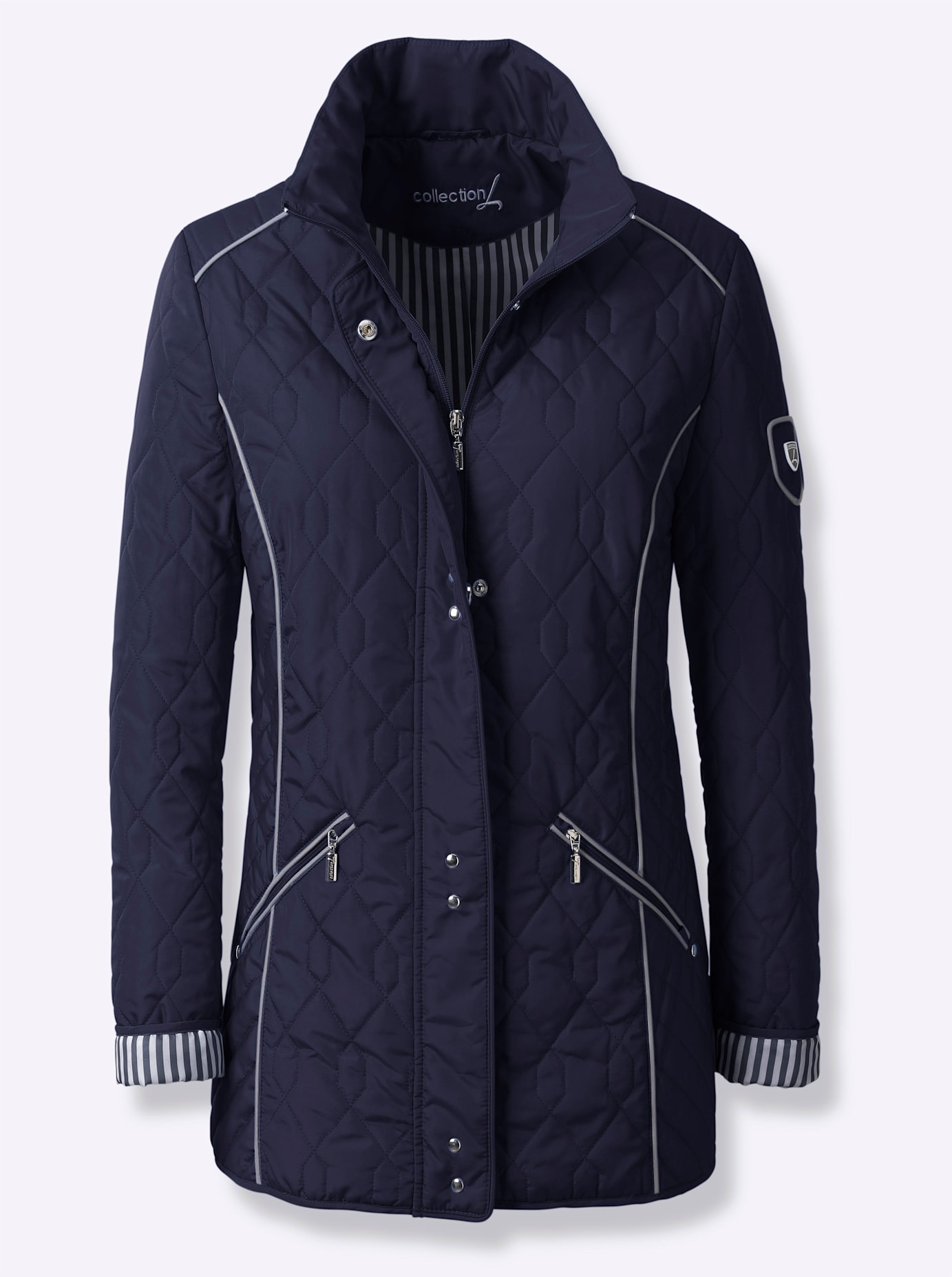 Casual Looks Steppjacke ohne Kapuze