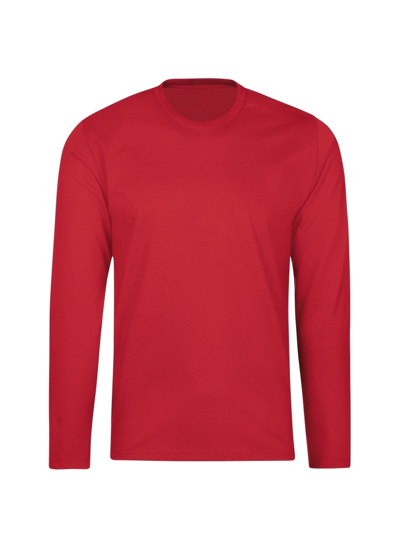 Trigema T-Shirt »TRIGEMA Langarmshirt aus 100% Baumwolle«, (1 tlg.)