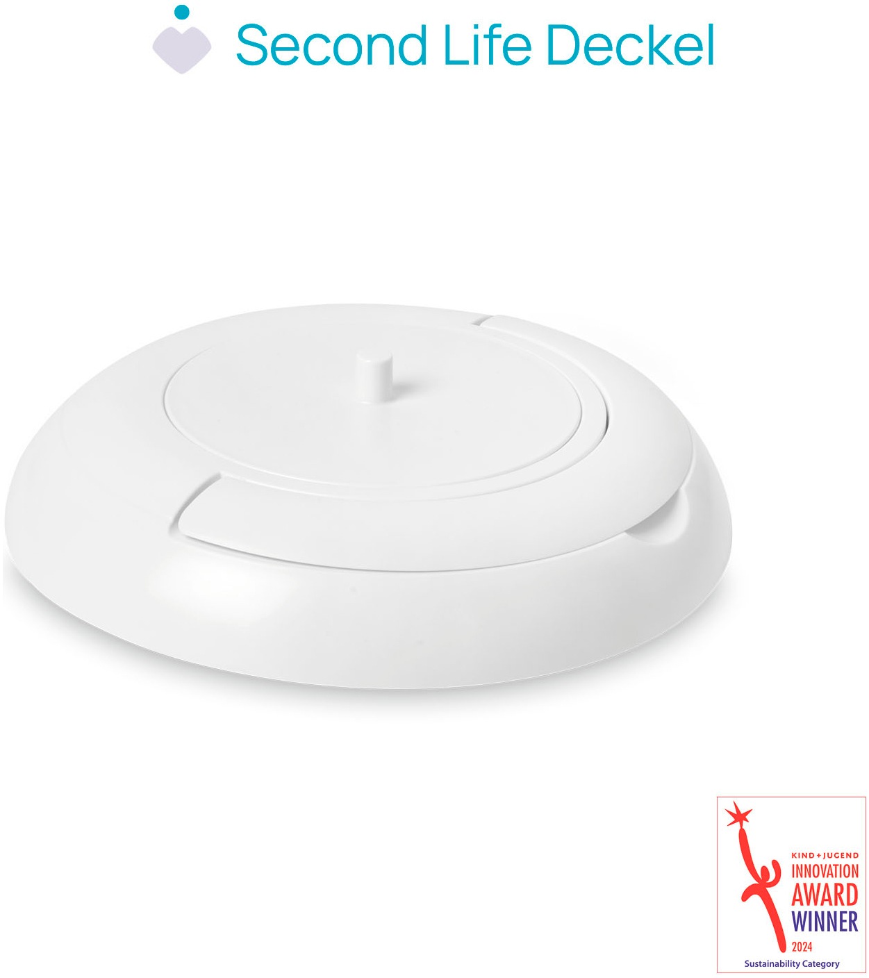 Chicco Windeleimer »Deckel Second life für Teleskop Windeleimer«, teilweise aus recyceltem Material