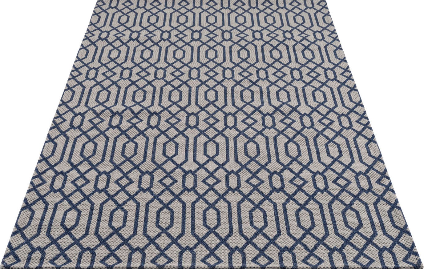Image of Carpet City Teppich »Cotton«, rechteckig, 5 mm Höhe, Flachgewebe, 100% Baumwolle,Marokkanisch, Wohnzimmer, Flur, Diele, Pflegeleicht bei Ackermann Versand Schweiz