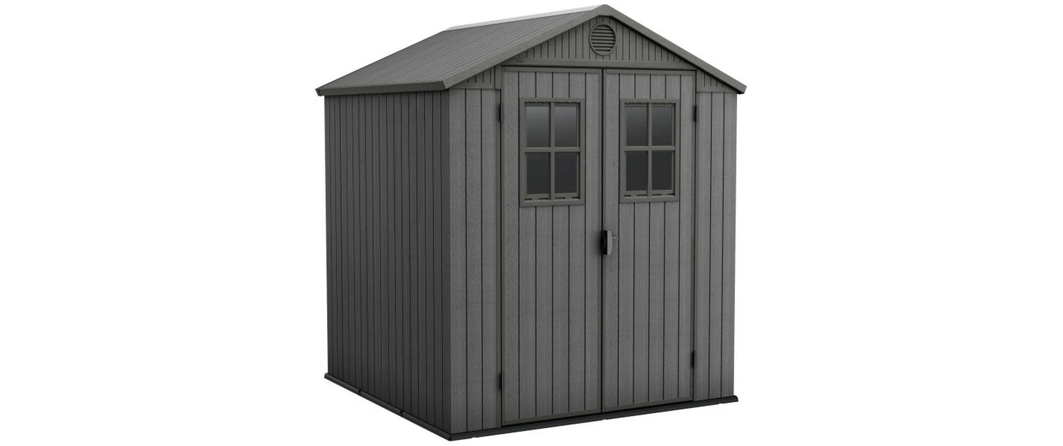 Image of Keter Gartenhaus "Darwin 6x6 Grau, Kunststoff/Metall"