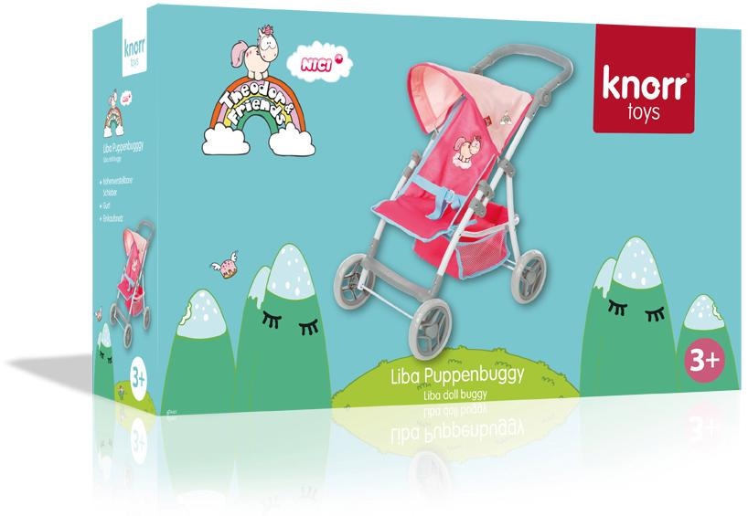 Knorrtoys® Puppenbuggy »Liba - Nici, Theodor & Friends«