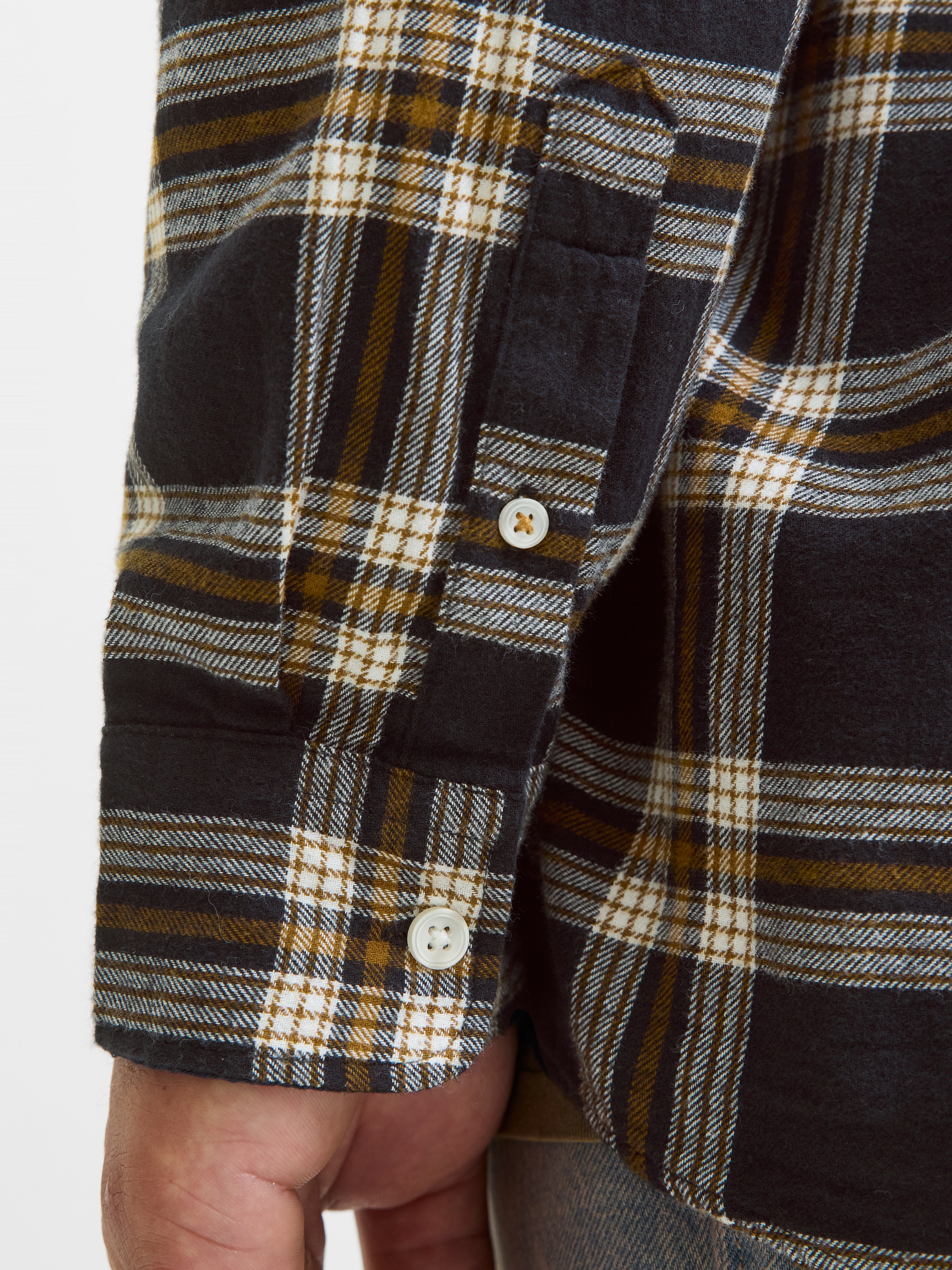 Jack & Jones PlusSize Langarmhemd »JJECLASSIC FLANNEL CHECK SHIRT LS SN PLS«