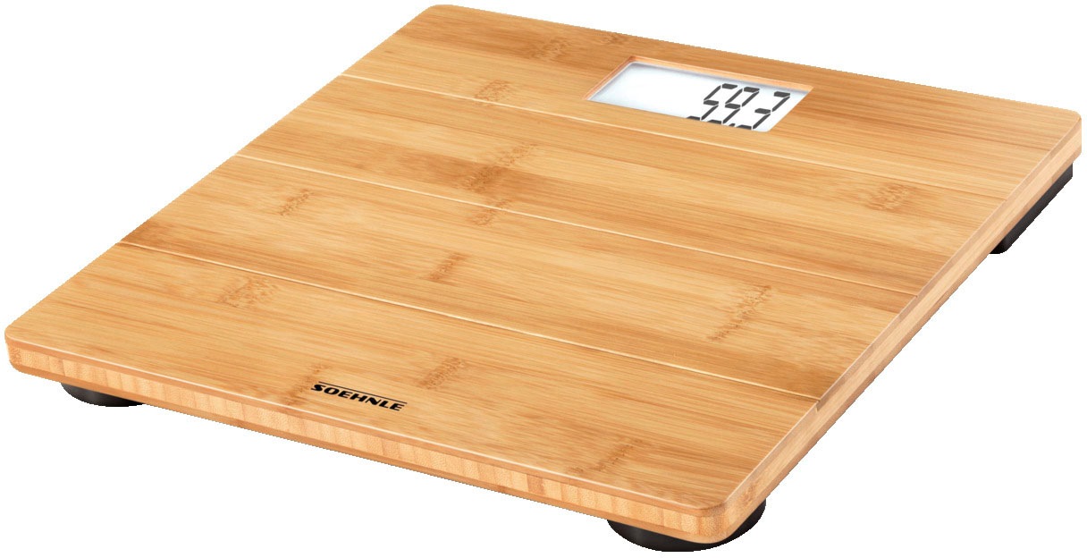 Image of Soehnle Personenwaage »Bamboo Natural«, aus echtem Bambus für ein warmes Fussgefühl bei Ackermann Versand Schweiz