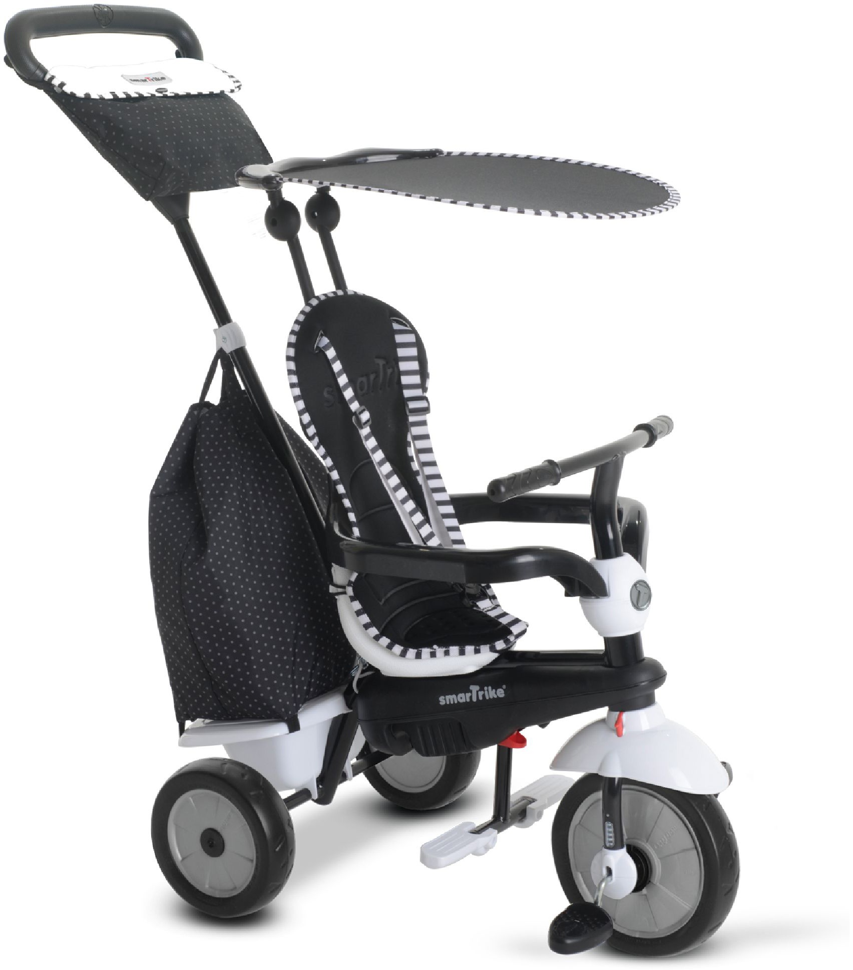 Image of smarTrike® Dreirad »Glow, Schwarz«, mit Sonnenschutzdach bei Ackermann Versand Schweiz