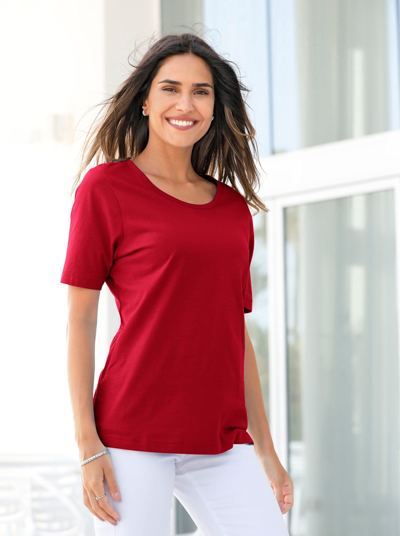 Classic Basics Kurzarmshirt »Shirt«, (1 tlg.)