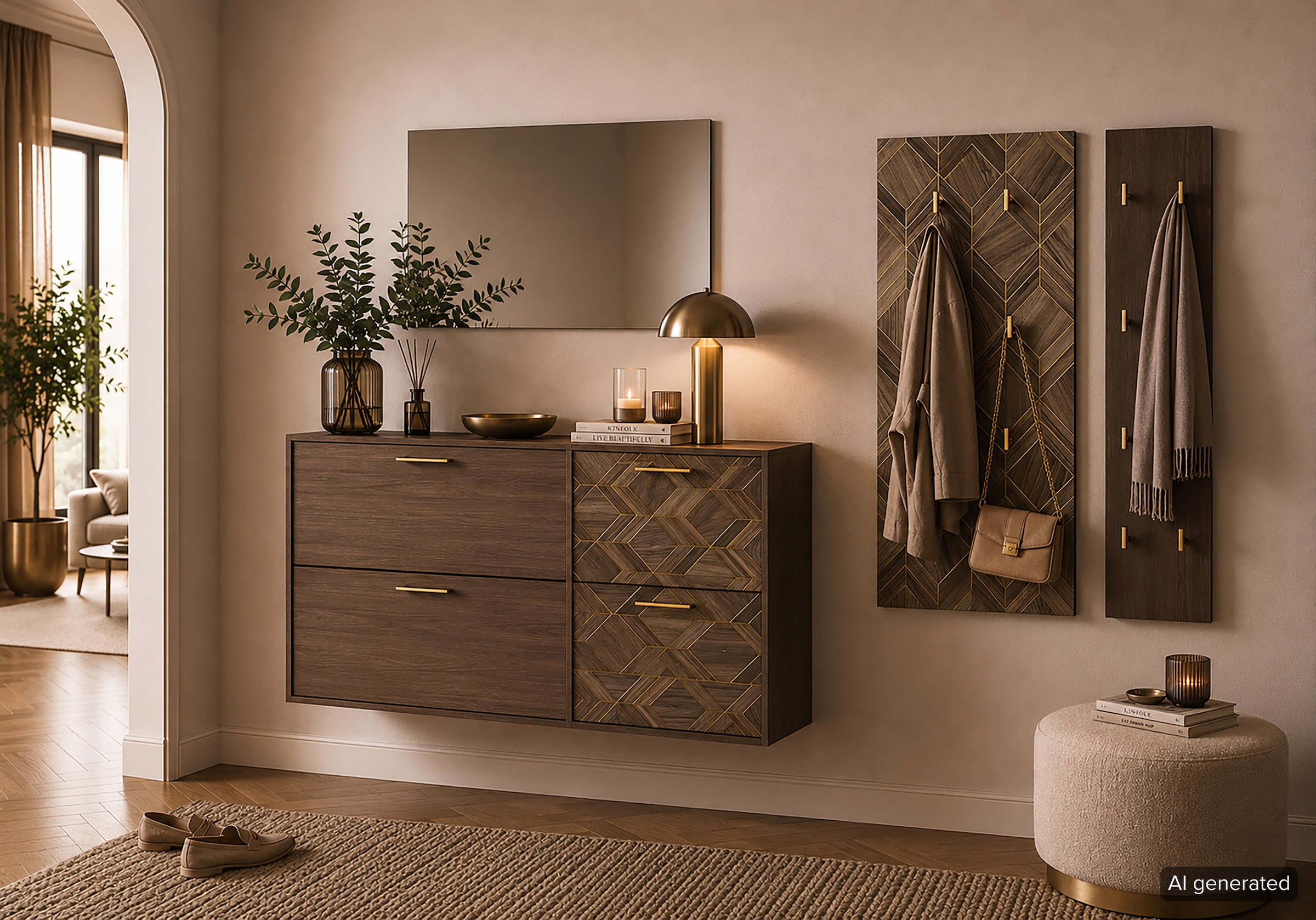 Schildmeyer Miroir »Saga, Spiegelfläche 99,5 x 55 cm (B/T), Made in Germany« fabriqué en Allemagne
