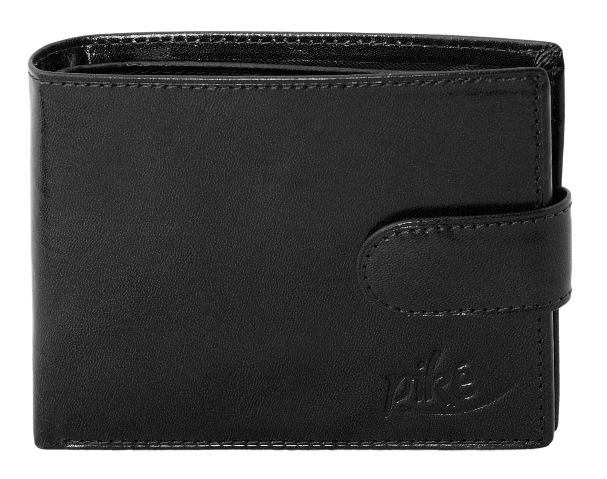 Image of Piké Geldbörse "PIKÉ Herren LUCA echt Leder, Made in Italy" echt Leder, Made in Italy