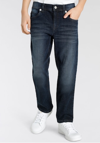 Stretch-Jeans », regular fit mit geradem Beinverlauf«