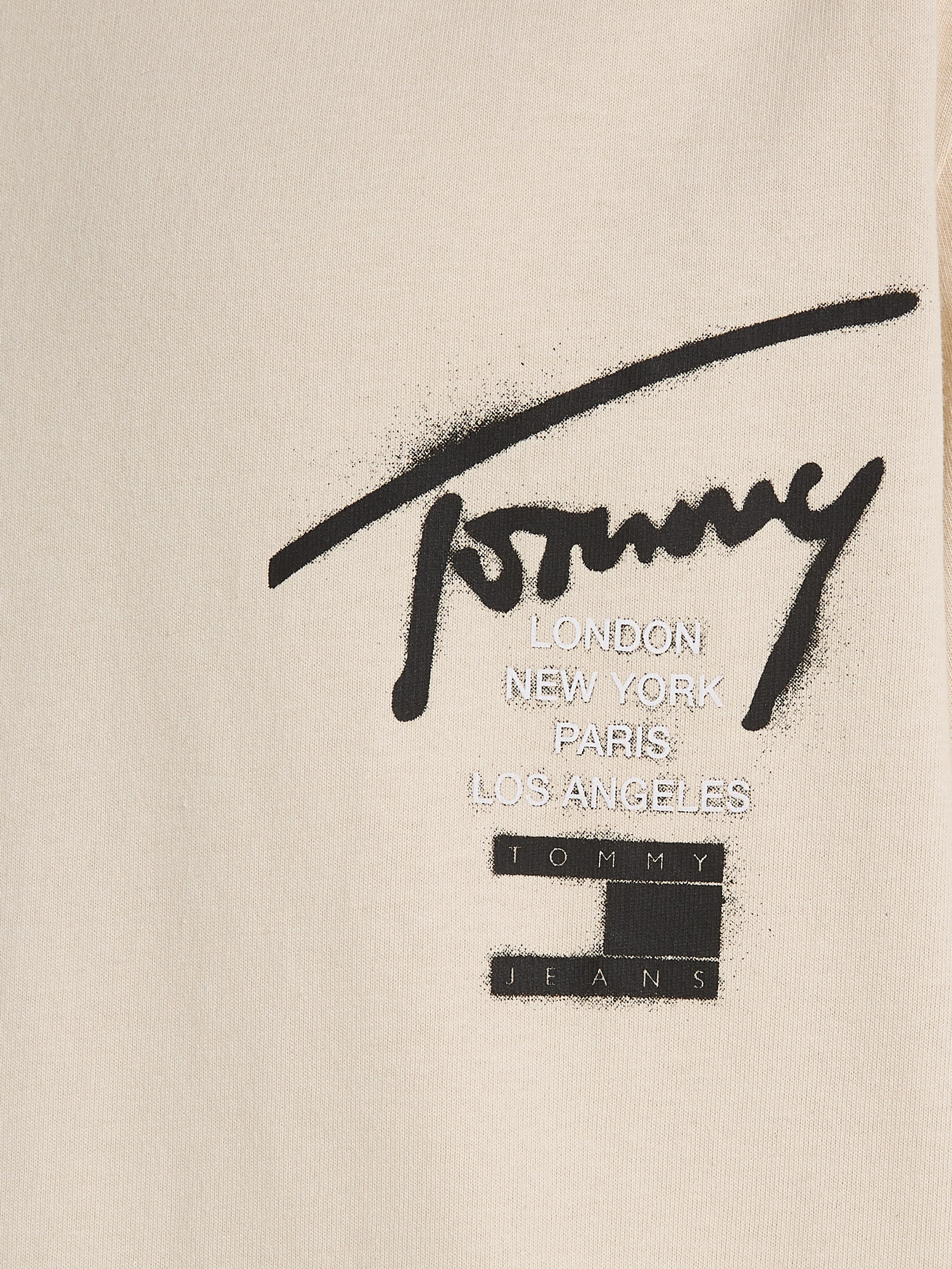 Tommy Jeans T-Shirt »TJM REG GRAFFITI SIG TEE EXT«, mit Logoschriftzug