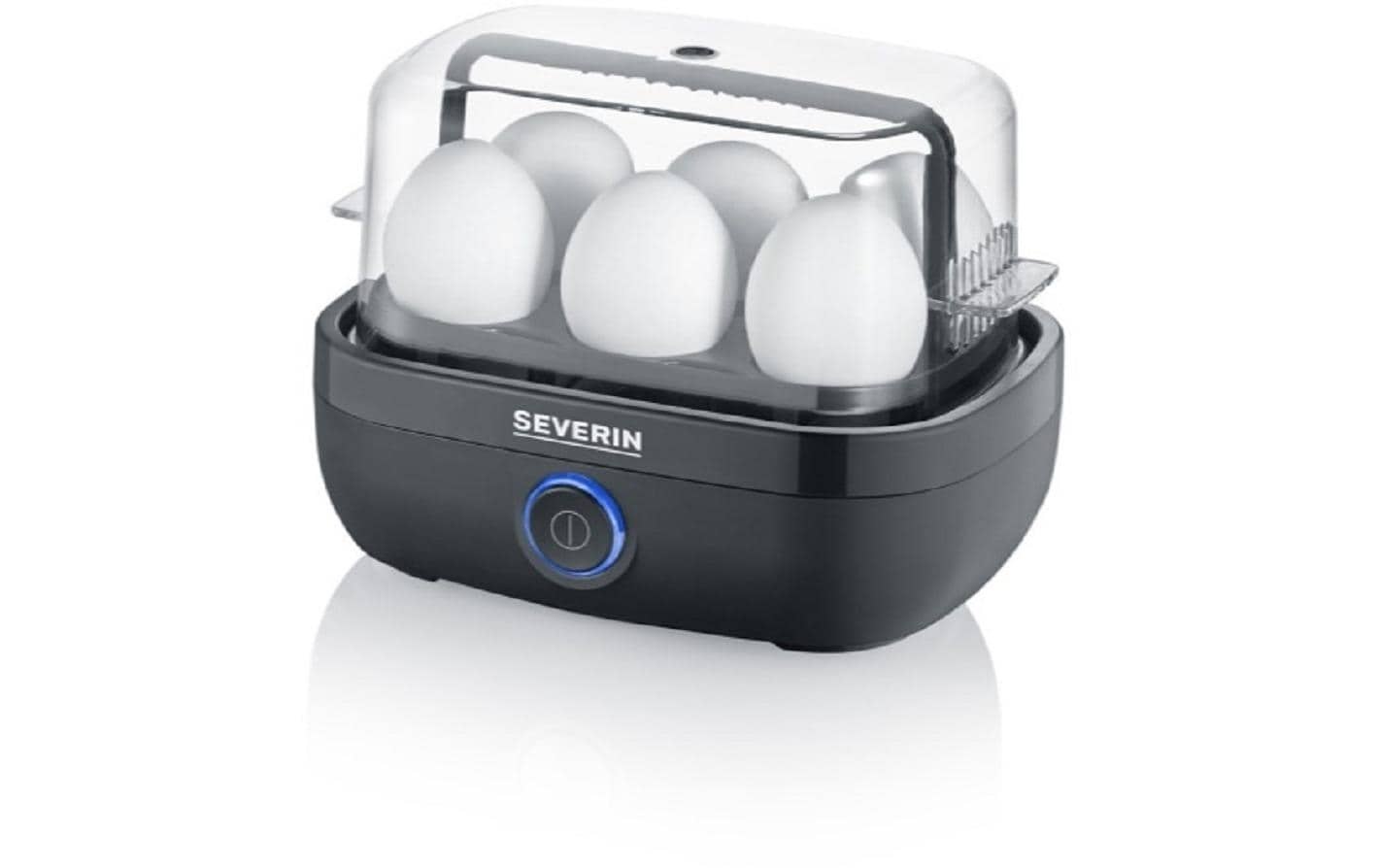Image of Severin Eierkocher »EK 3165 Schwarz«, für 6 St. Eier, 420 W bei Ackermann Versand Schweiz