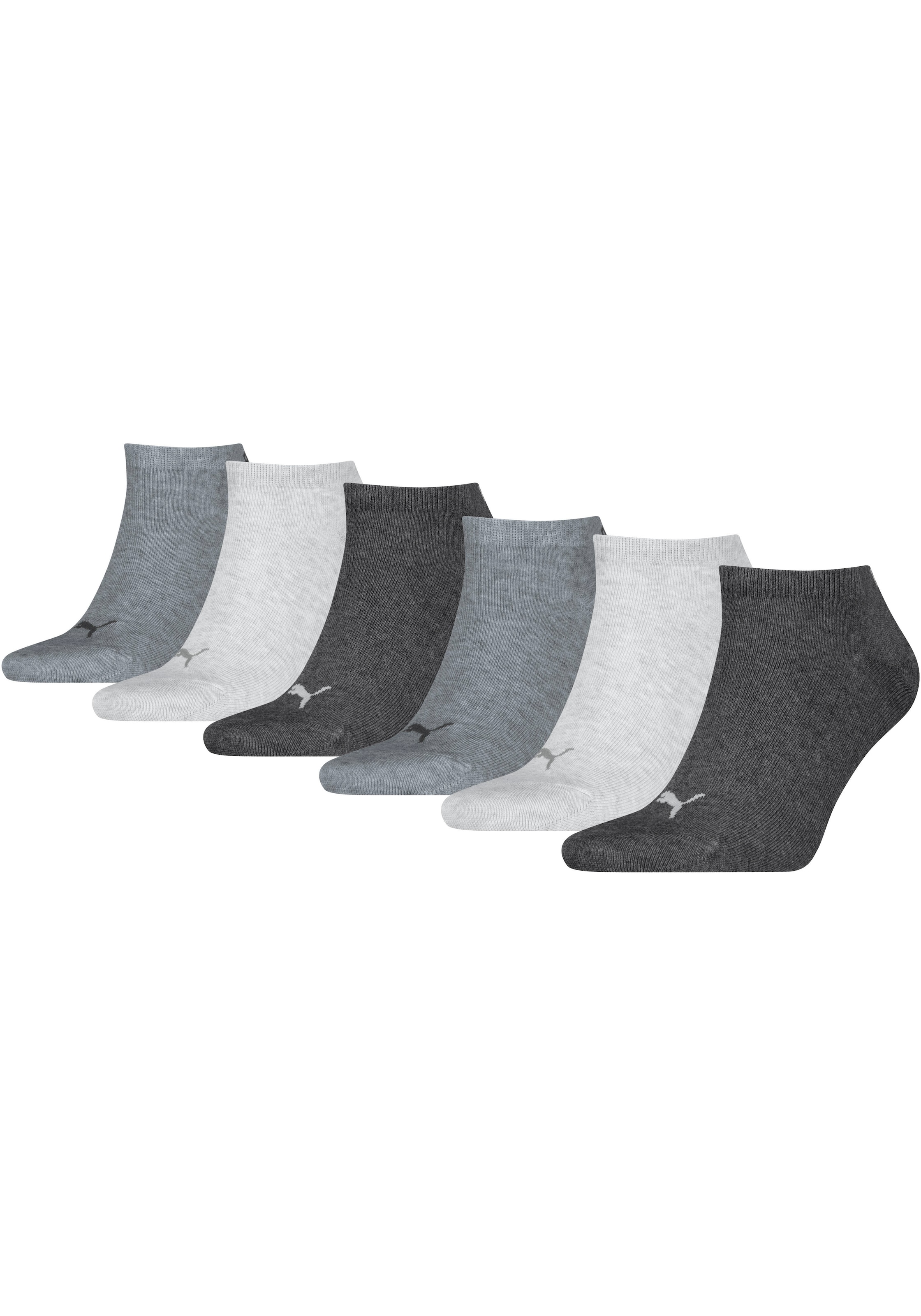Image of PUMA Sneakersocken "PU Sneaker Socks 6-pack" Packung, 6 Paar tlg. mit modischen PUMA-Branding