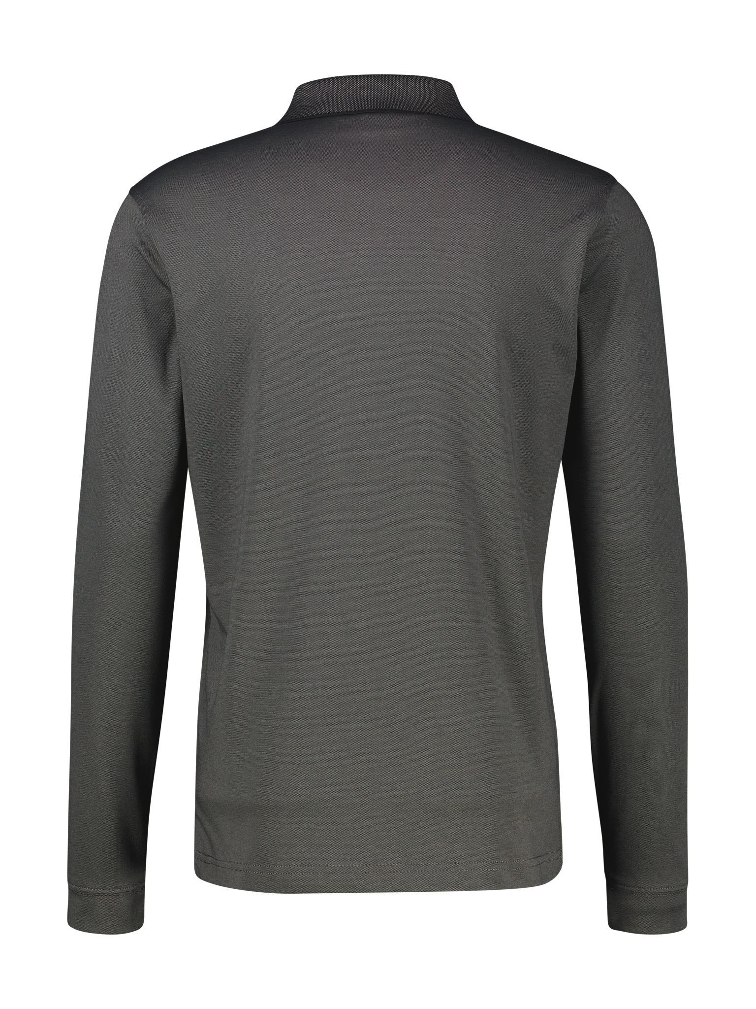 LERROS Polo à manches longues avec broderie du logo