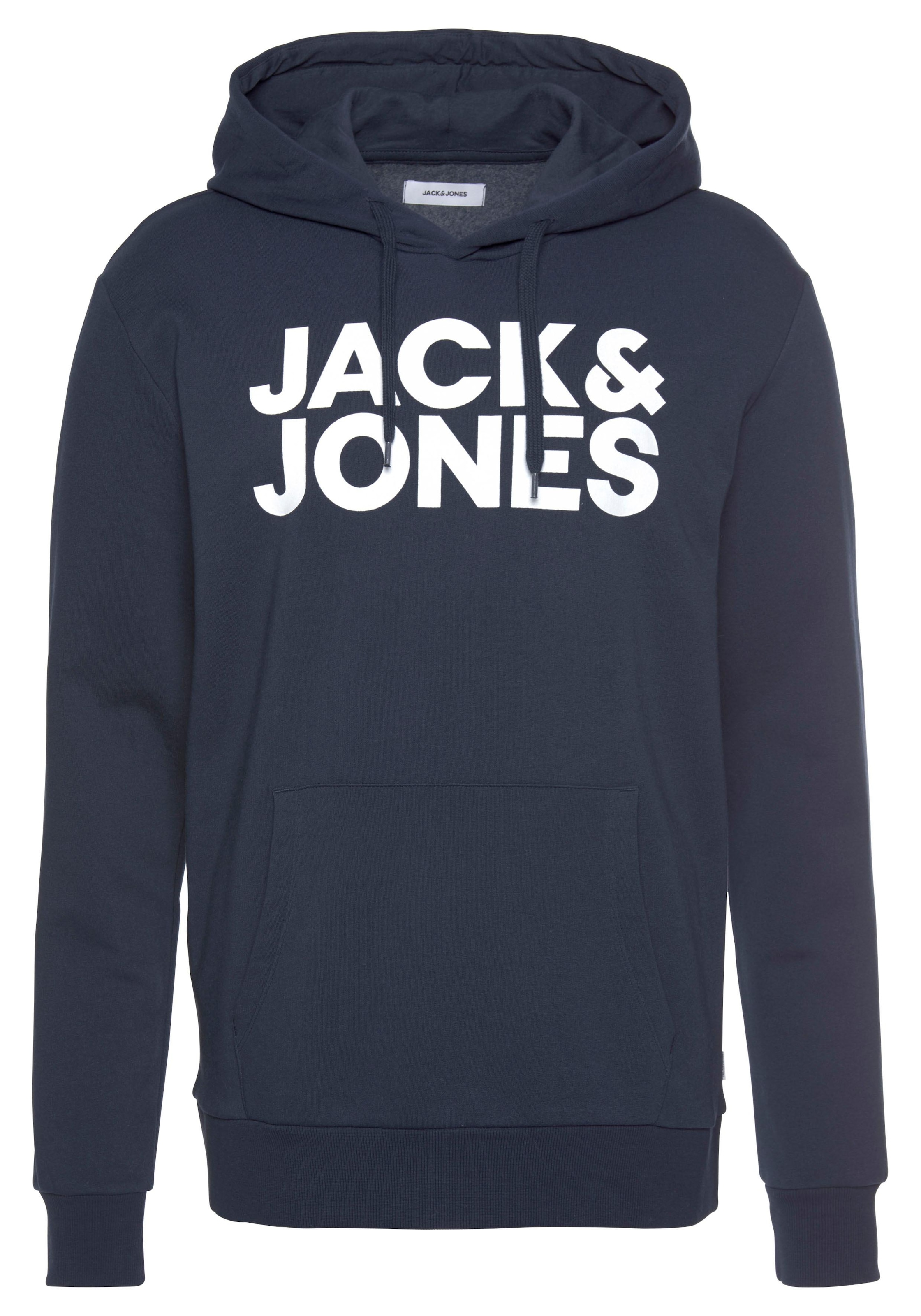 Jack & Jones Kapuzensweatshirt »CORP Logo Hoodie«, mit Logoprint